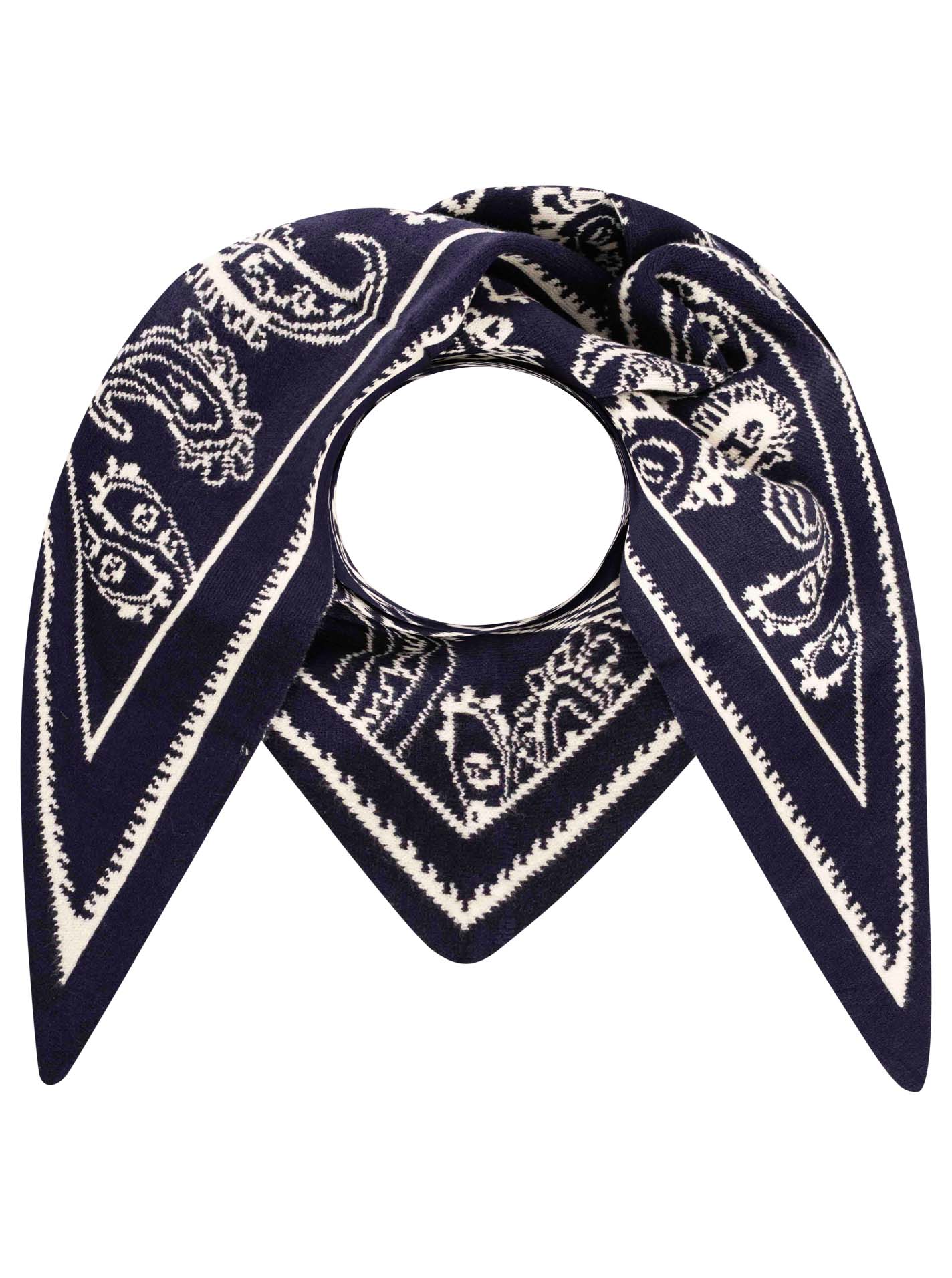 Dreieckstuch Viskose "Paisley"