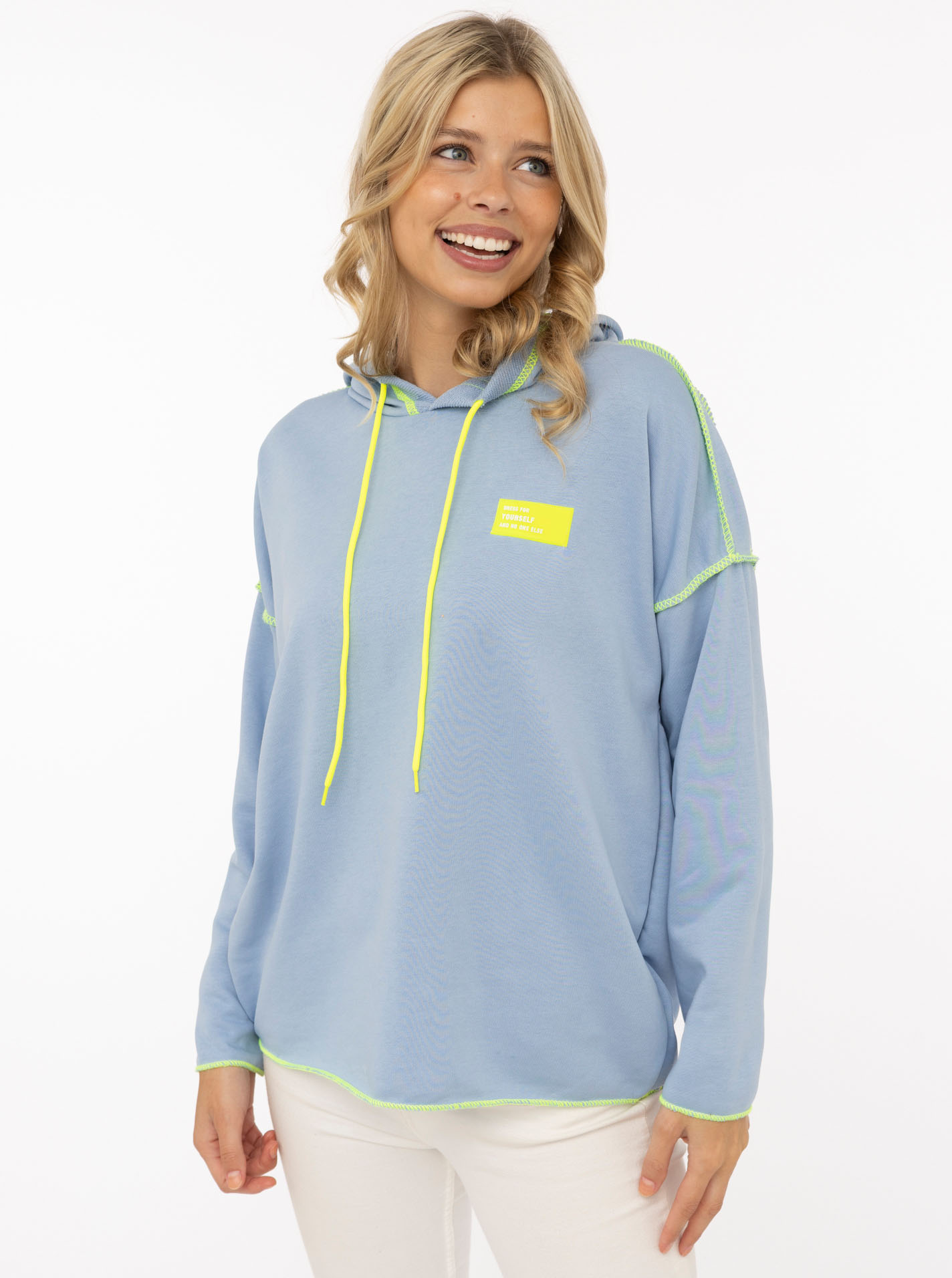 Hoodie BW "Neon Colors"