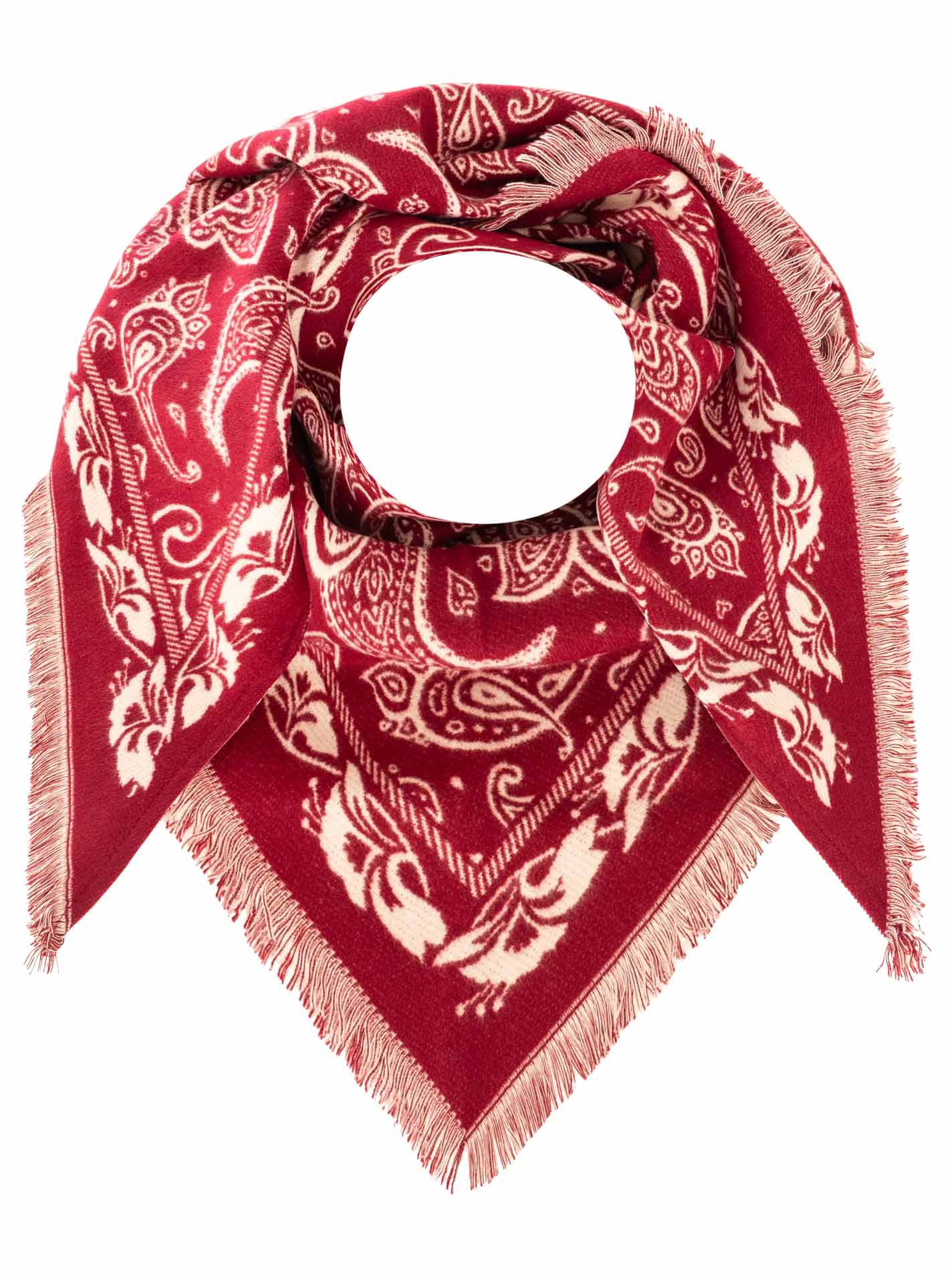 Dreieckstuch Viskose "Paisley"