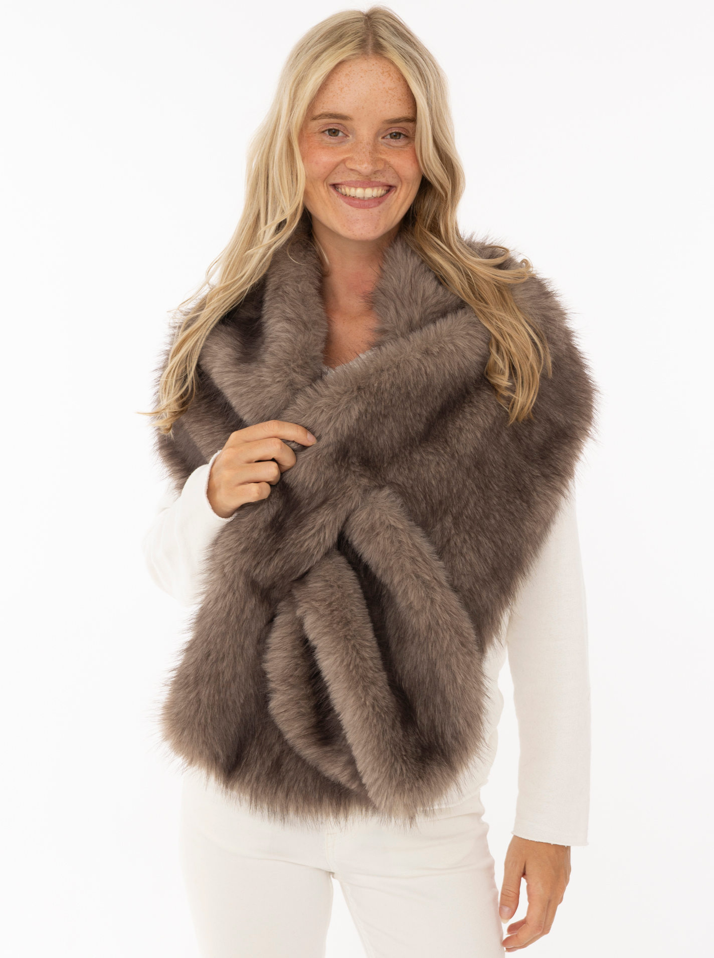 Stola Fake Fur "Uni"