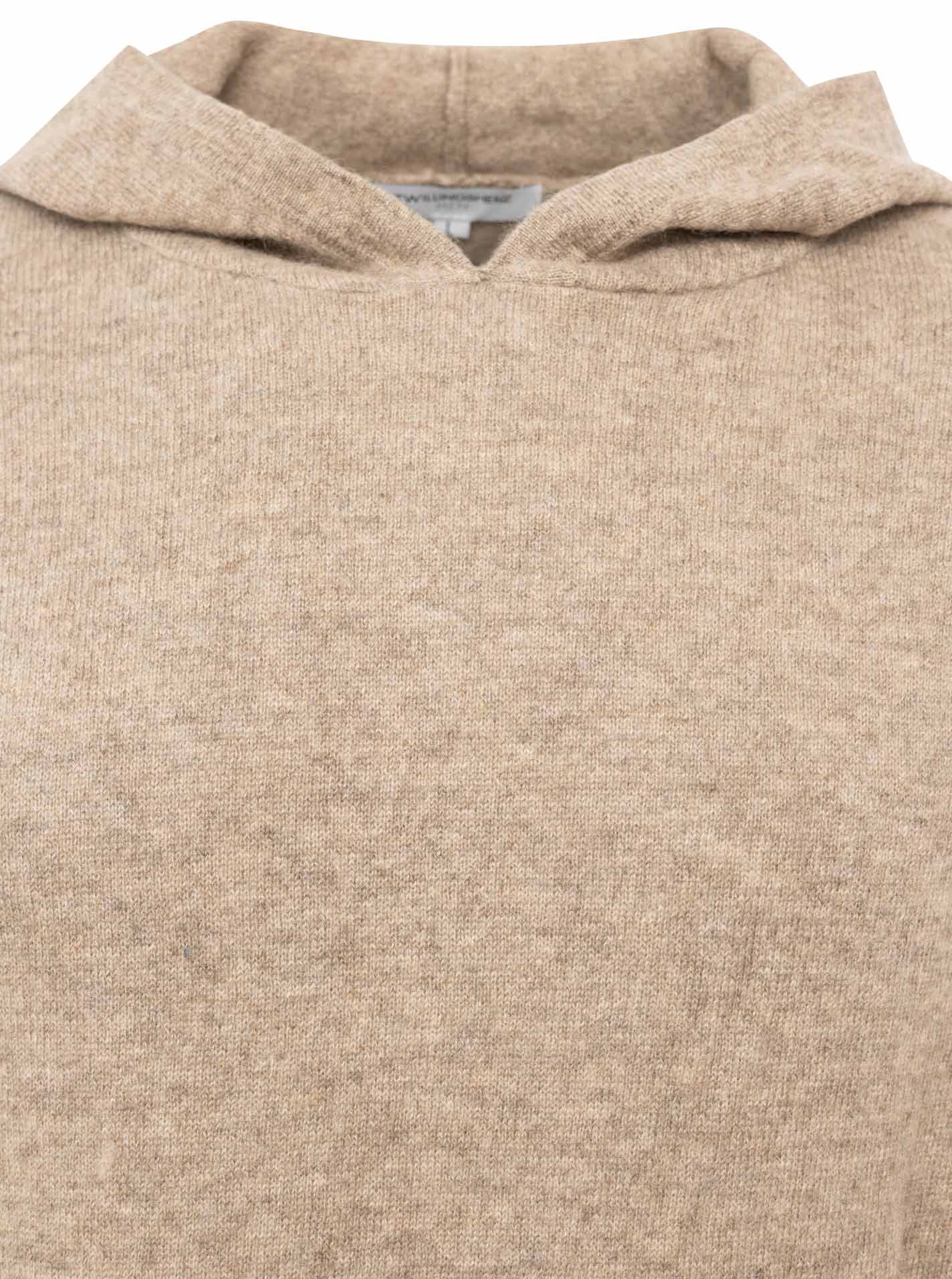 100% Cashmere Herren Hoodie Strick