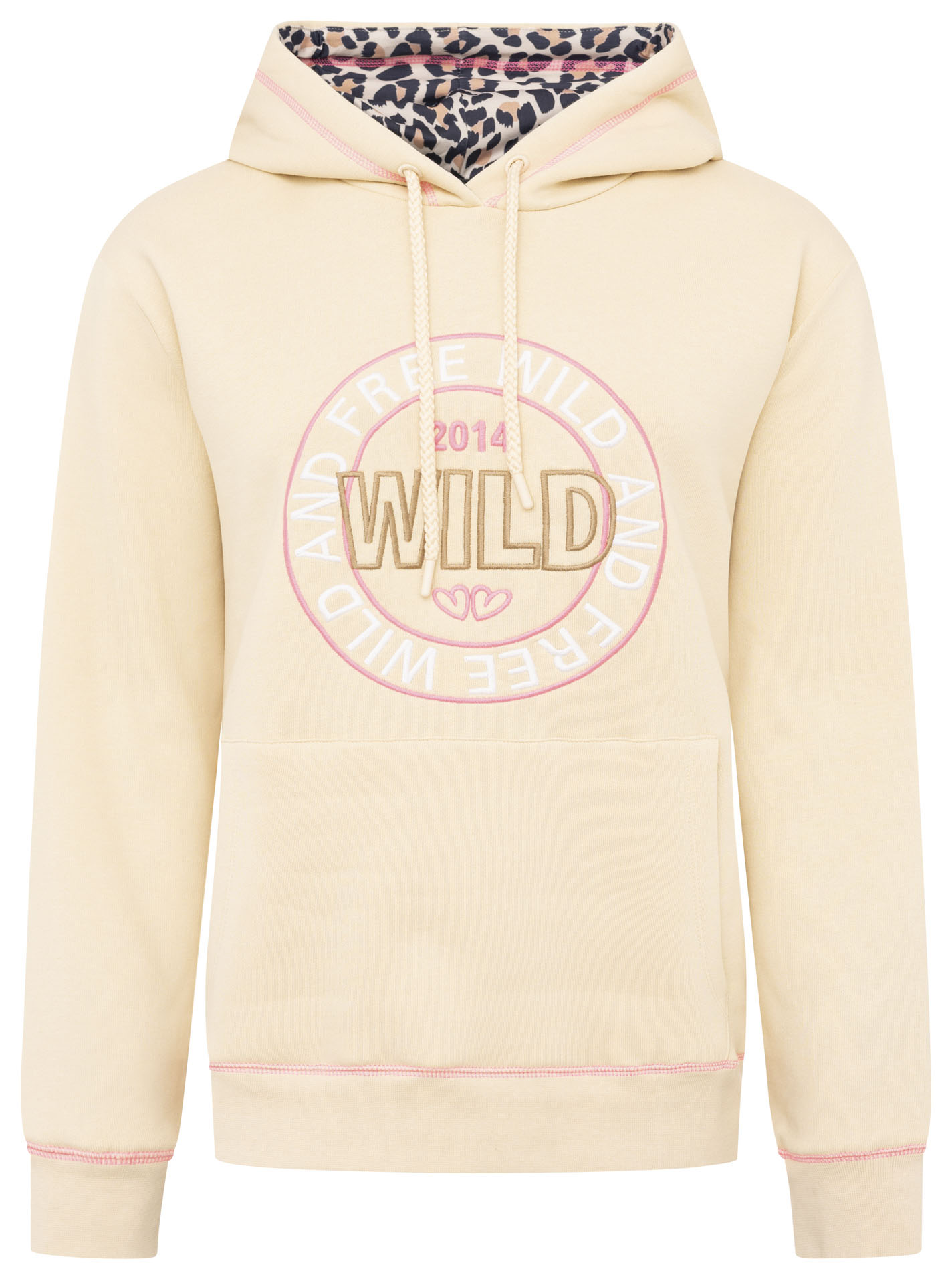 Hoodie "Free And Wild"