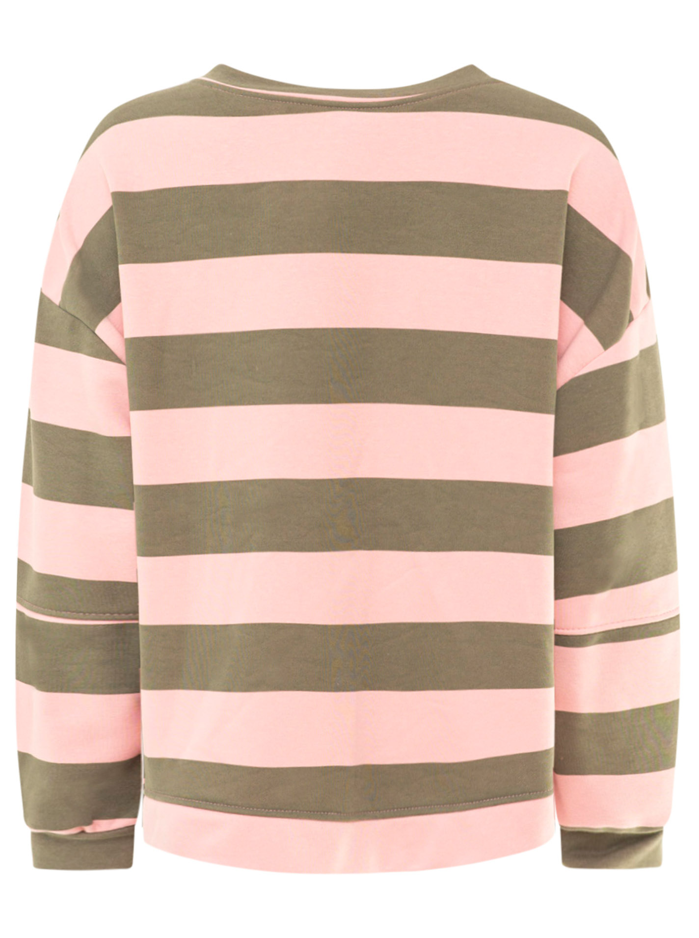Oversize Sweatshirt "Herbststreifen"