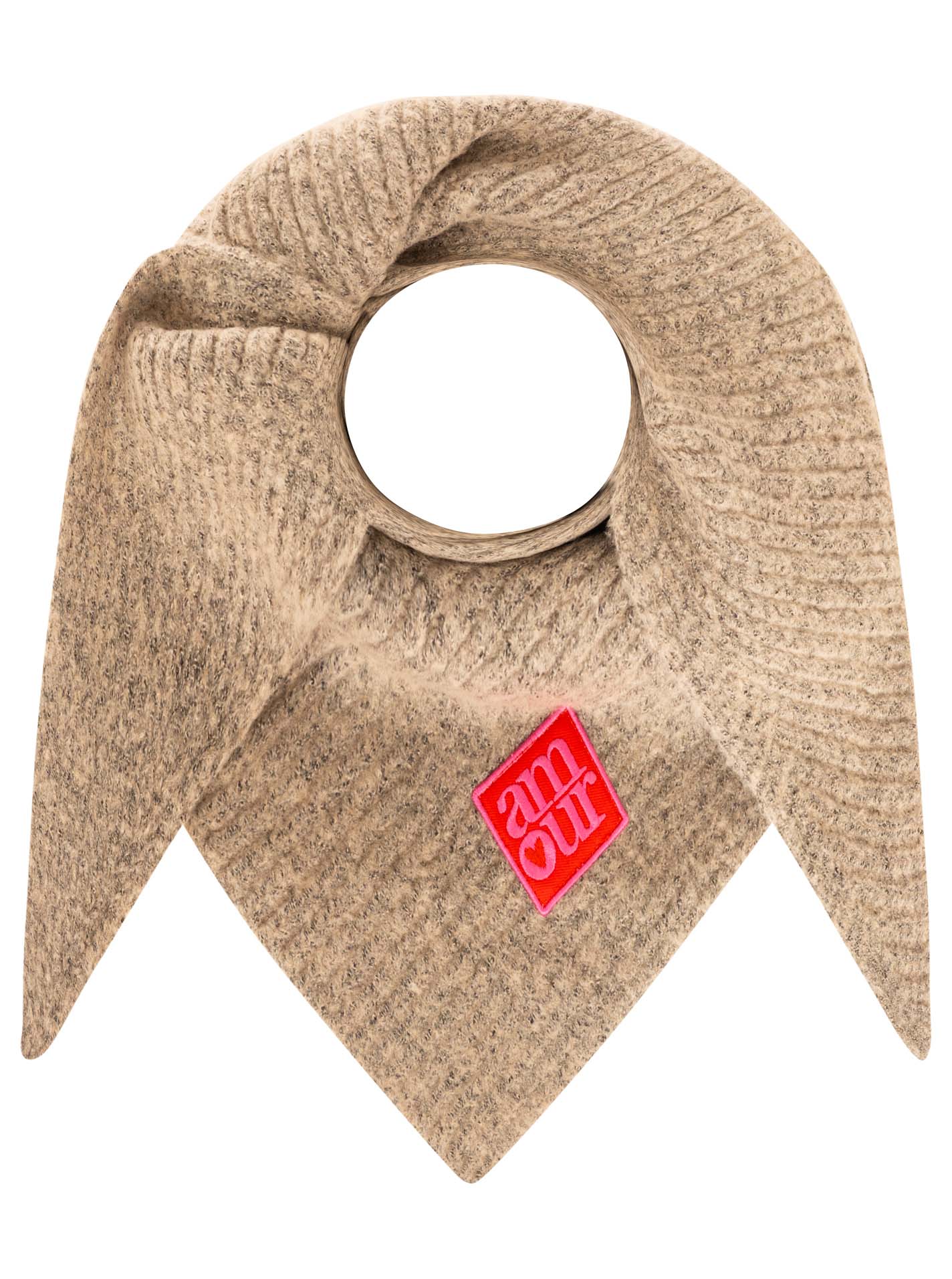 Dreieckstuch "Uni Amour Patch"