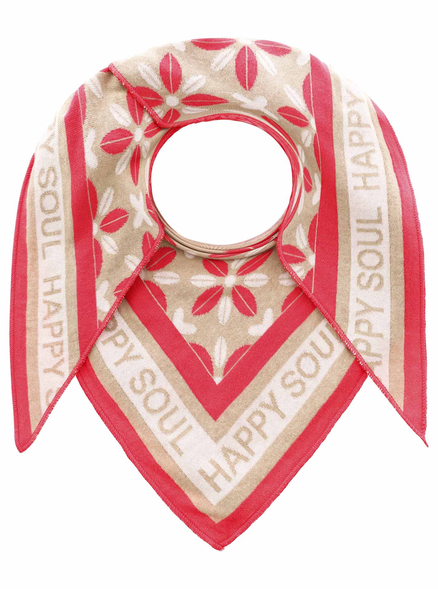 Dreieckstuch BW "Happy Blumen"