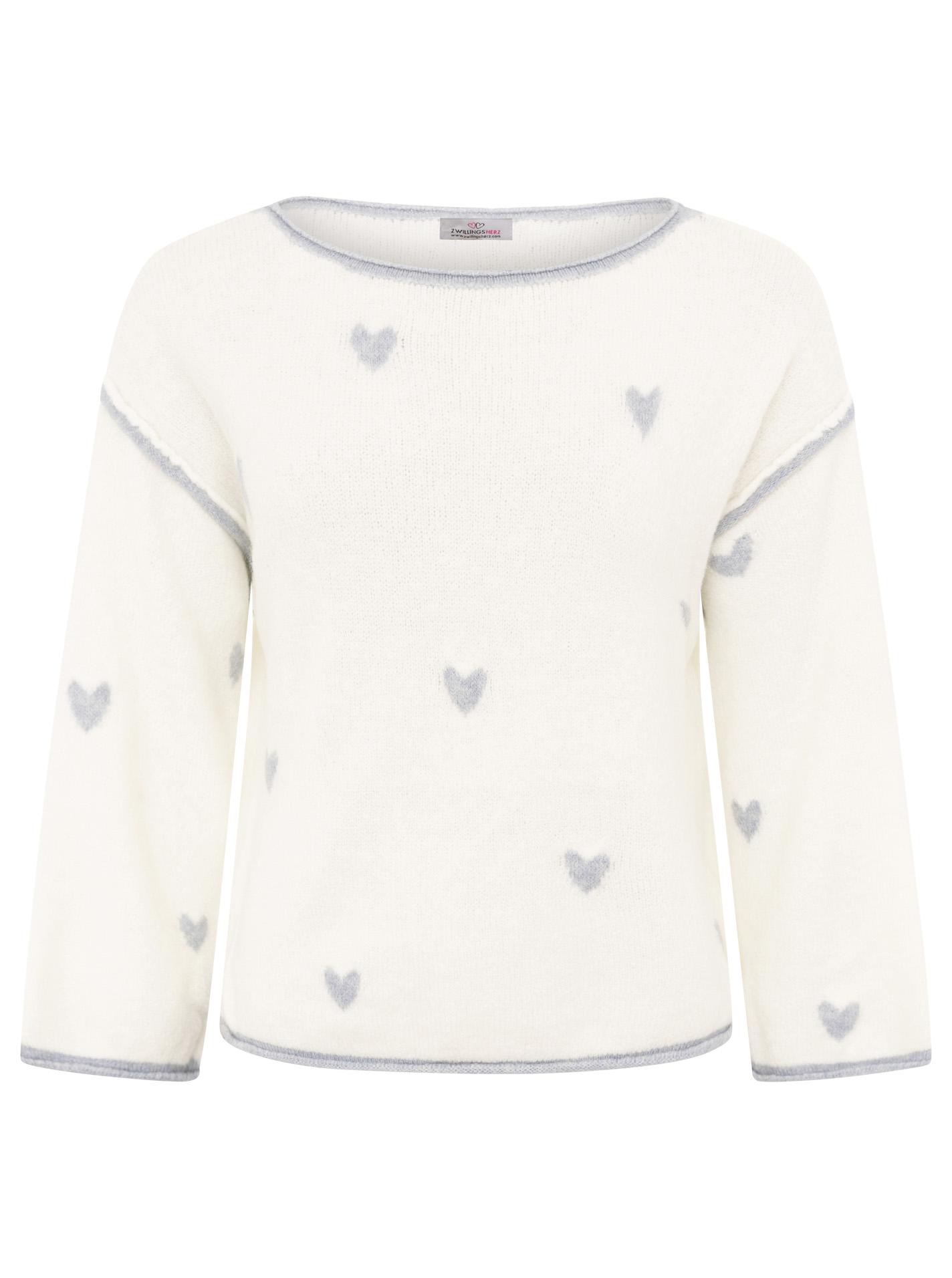 Pullover "Herzchen & Kante"