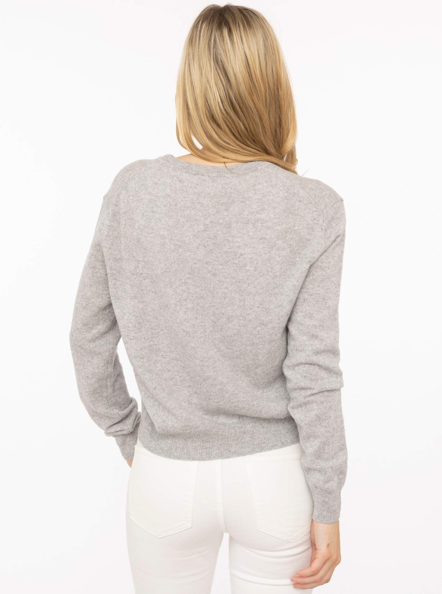 100% Cashmere Cardigan "Pearl"