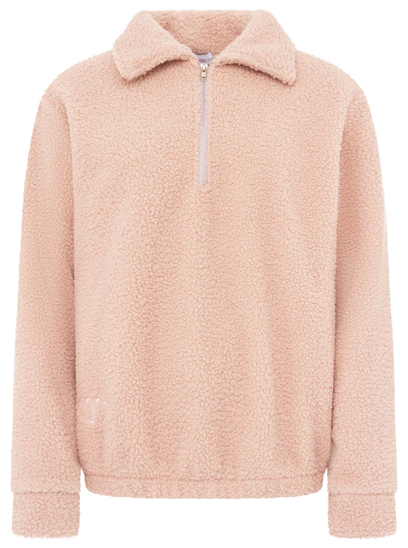 Teddy Oversized Polo "Stick Herzen"