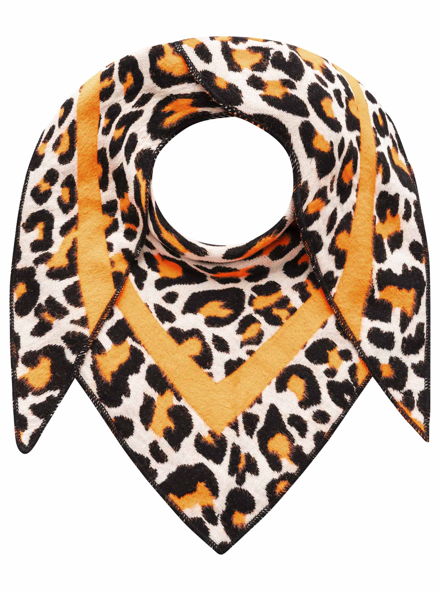 Dreieckstuch BW "Neon Leo"