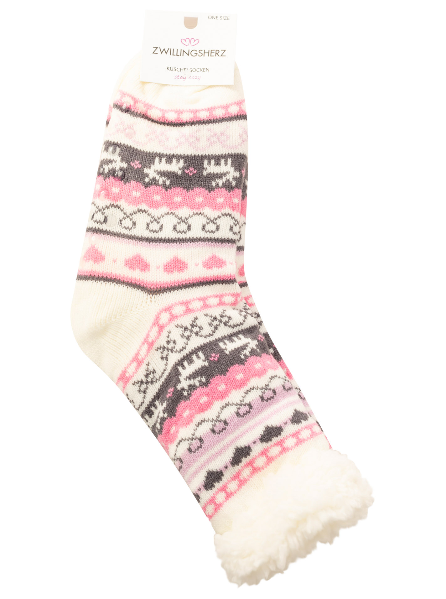 Kuschelsocken 10er Set "Rentier"