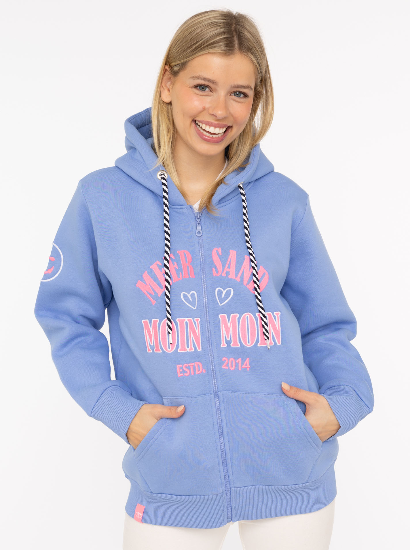 Hoodiejacke "Moin Moin"