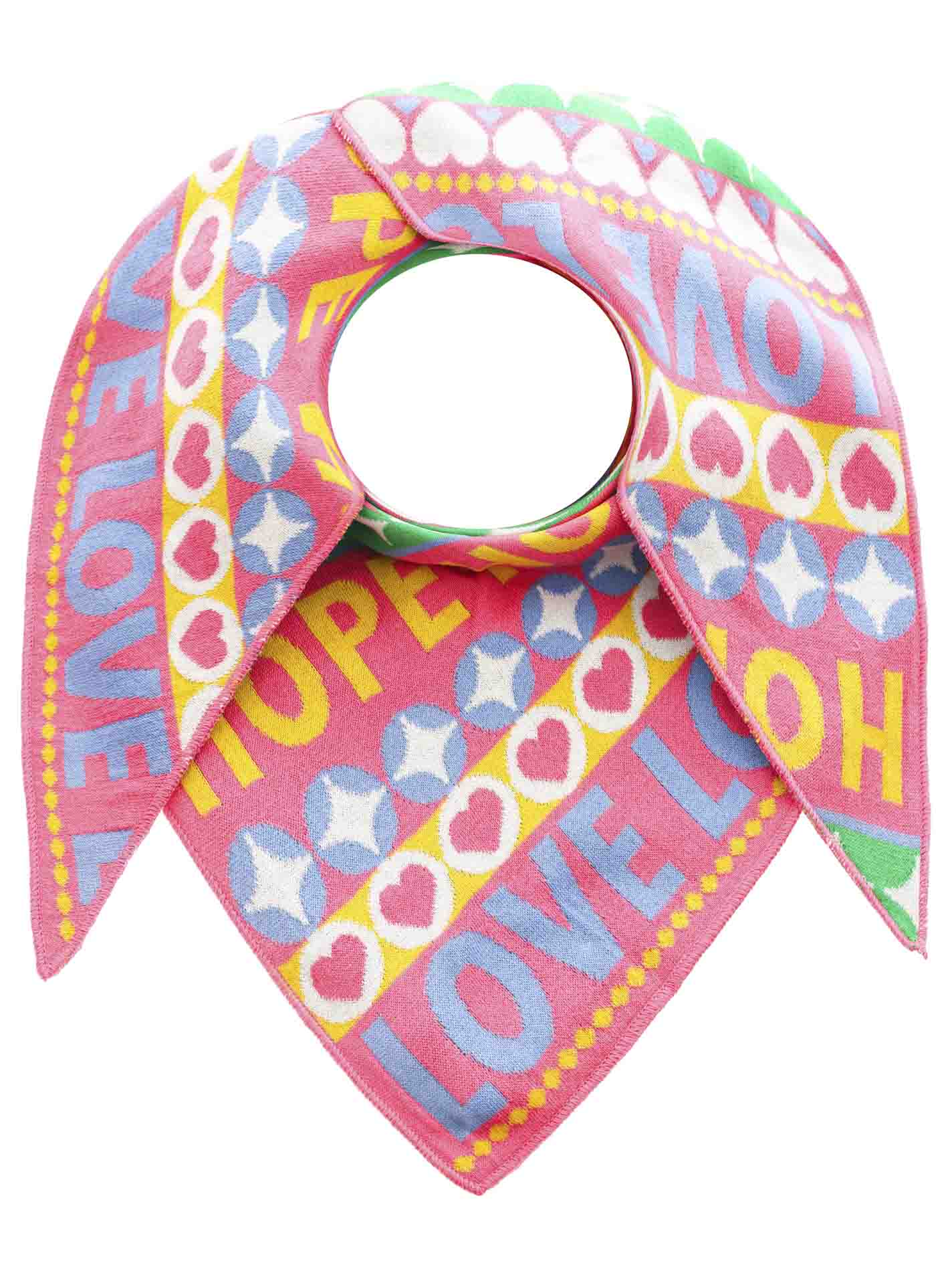 Dreieckstuch BW "Jahrmarkt"