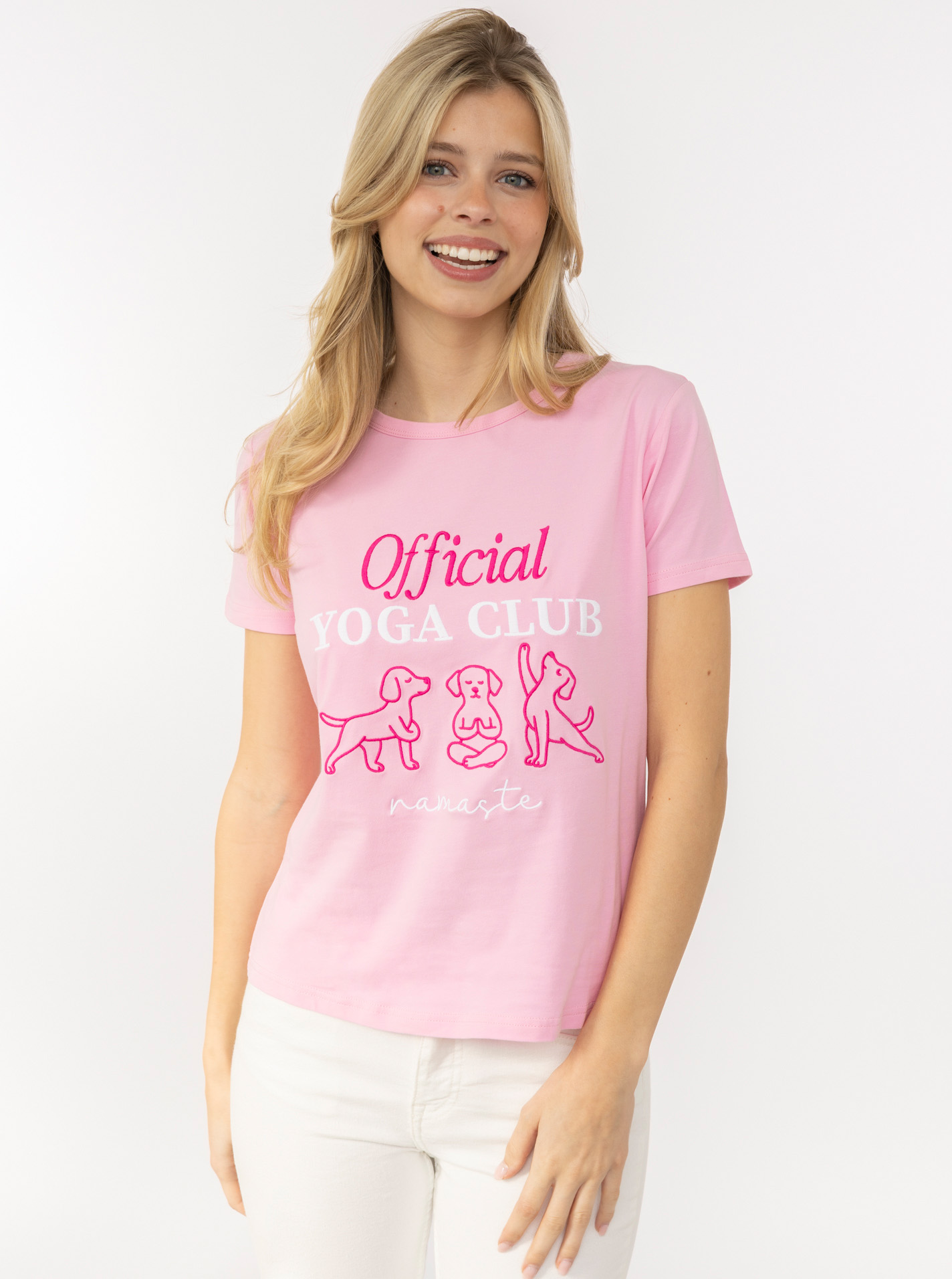 T-Shirt BW "Yoga Club"