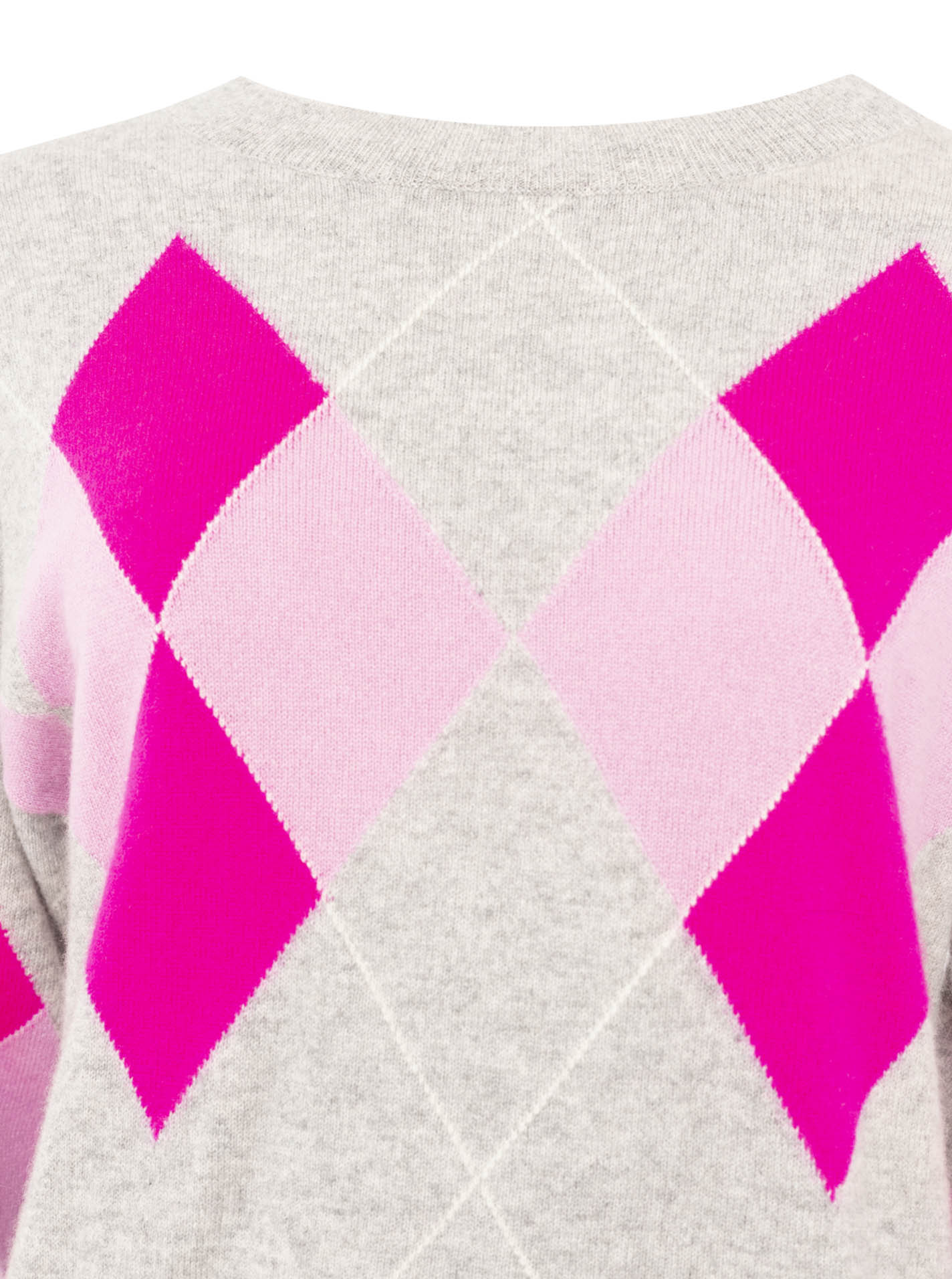100% Cashmere Pullover Lovely Argyle