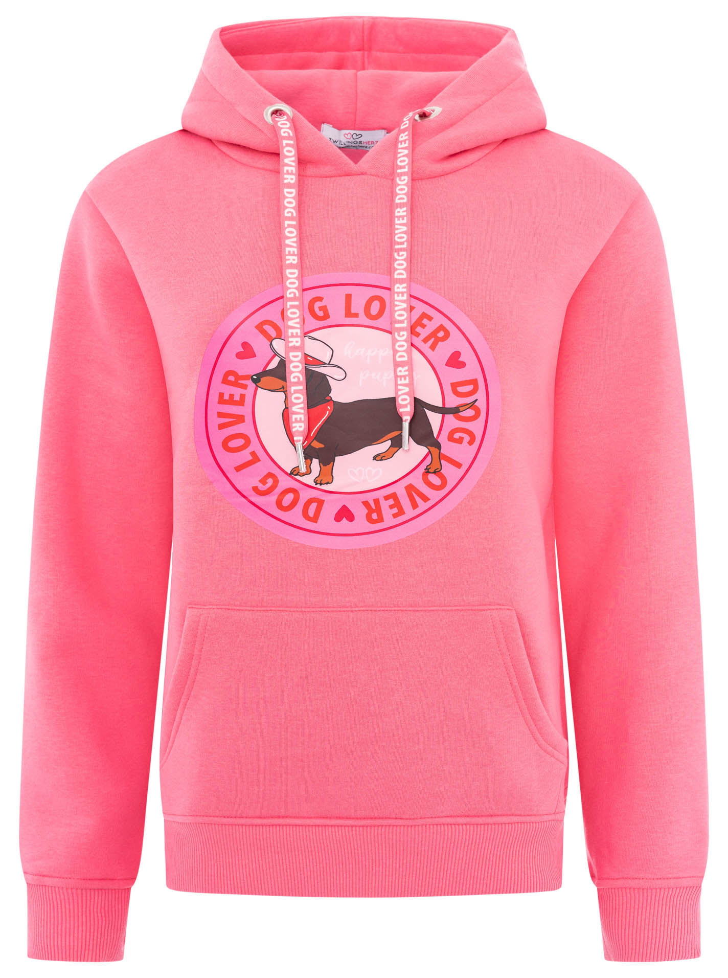 Hoodie BW "Cowboy Dackel"