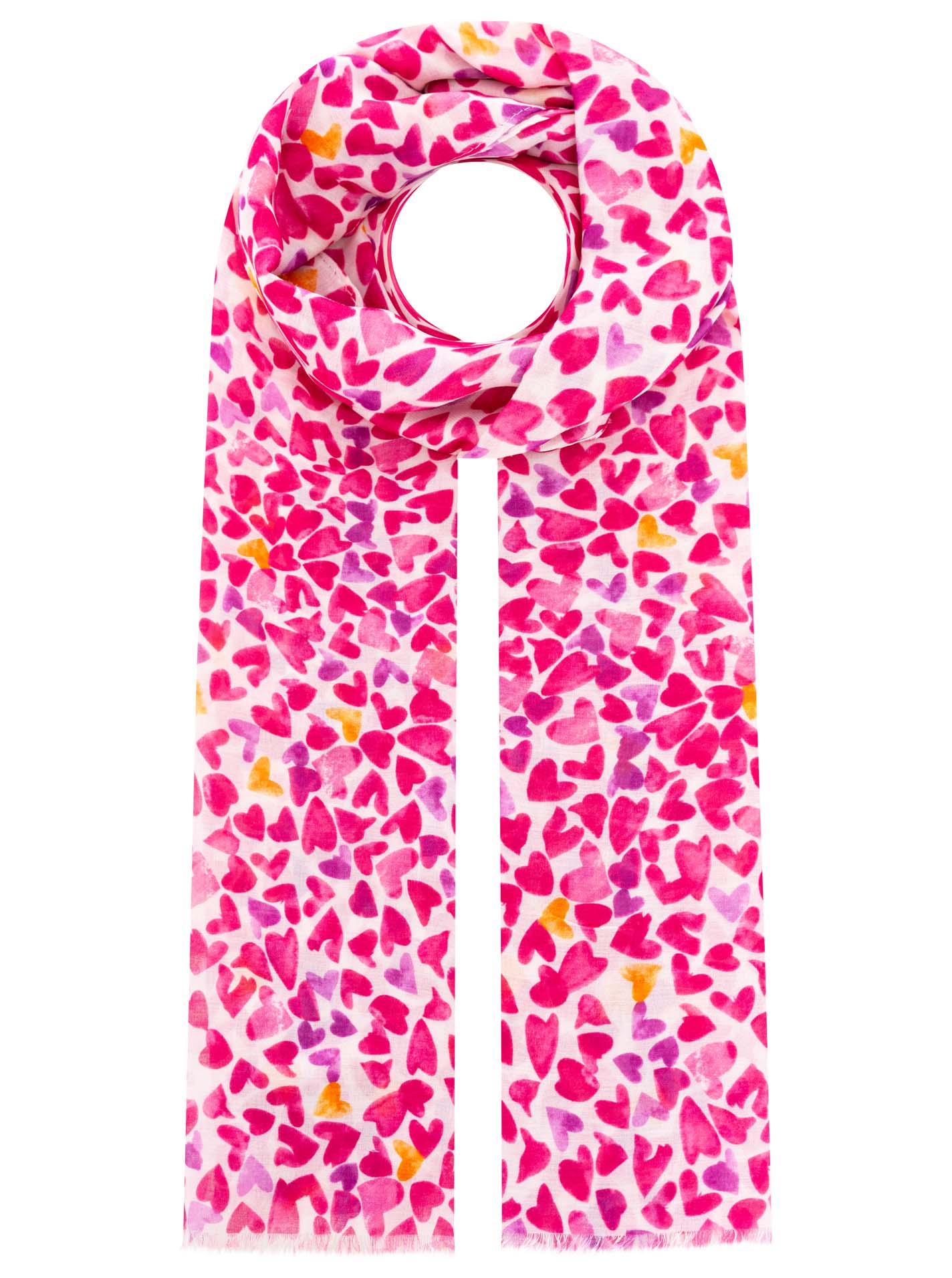Schal "Mini Herzen"