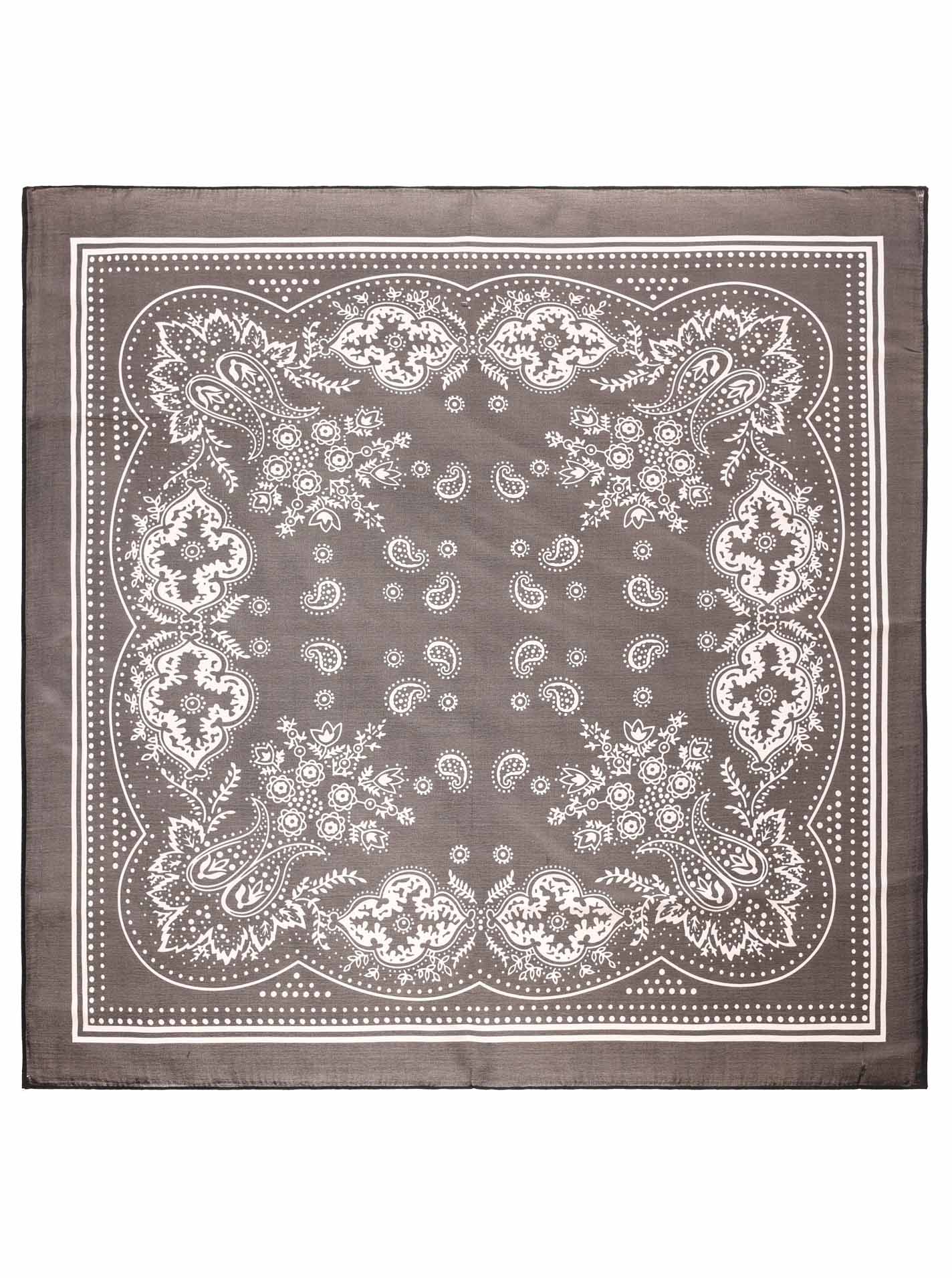 Nickituch 70x70 "Mandala & Paisley"