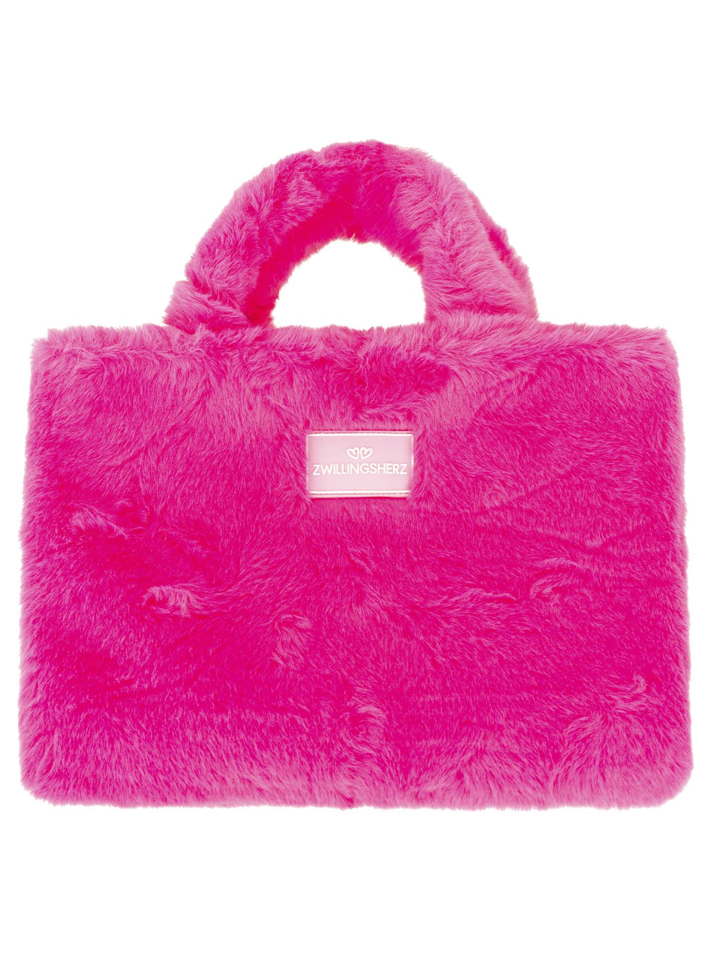 Shopper Klein "Fake Fur & Patch"