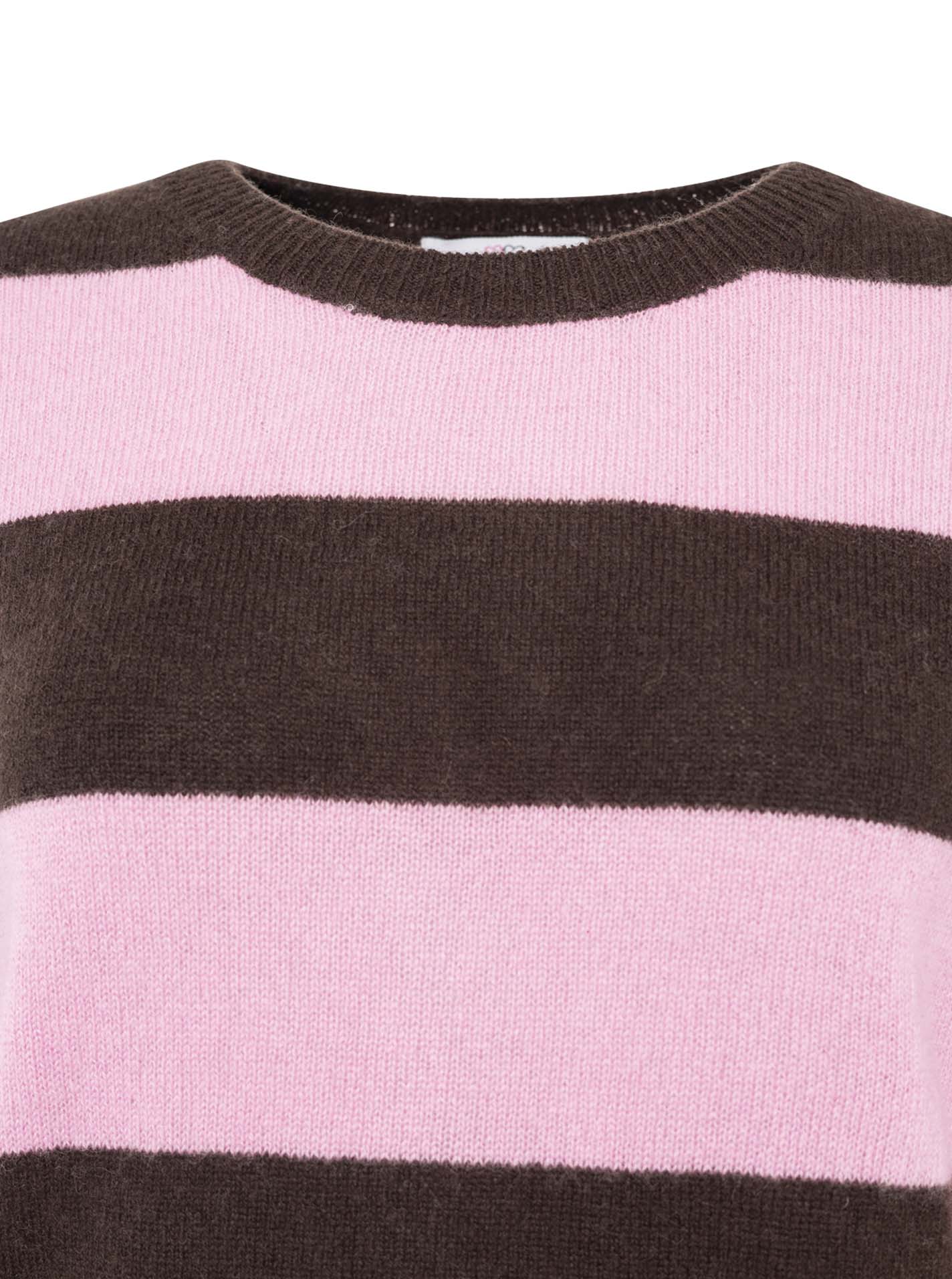 100% Kaschmir Pullover "Blockstreifen"