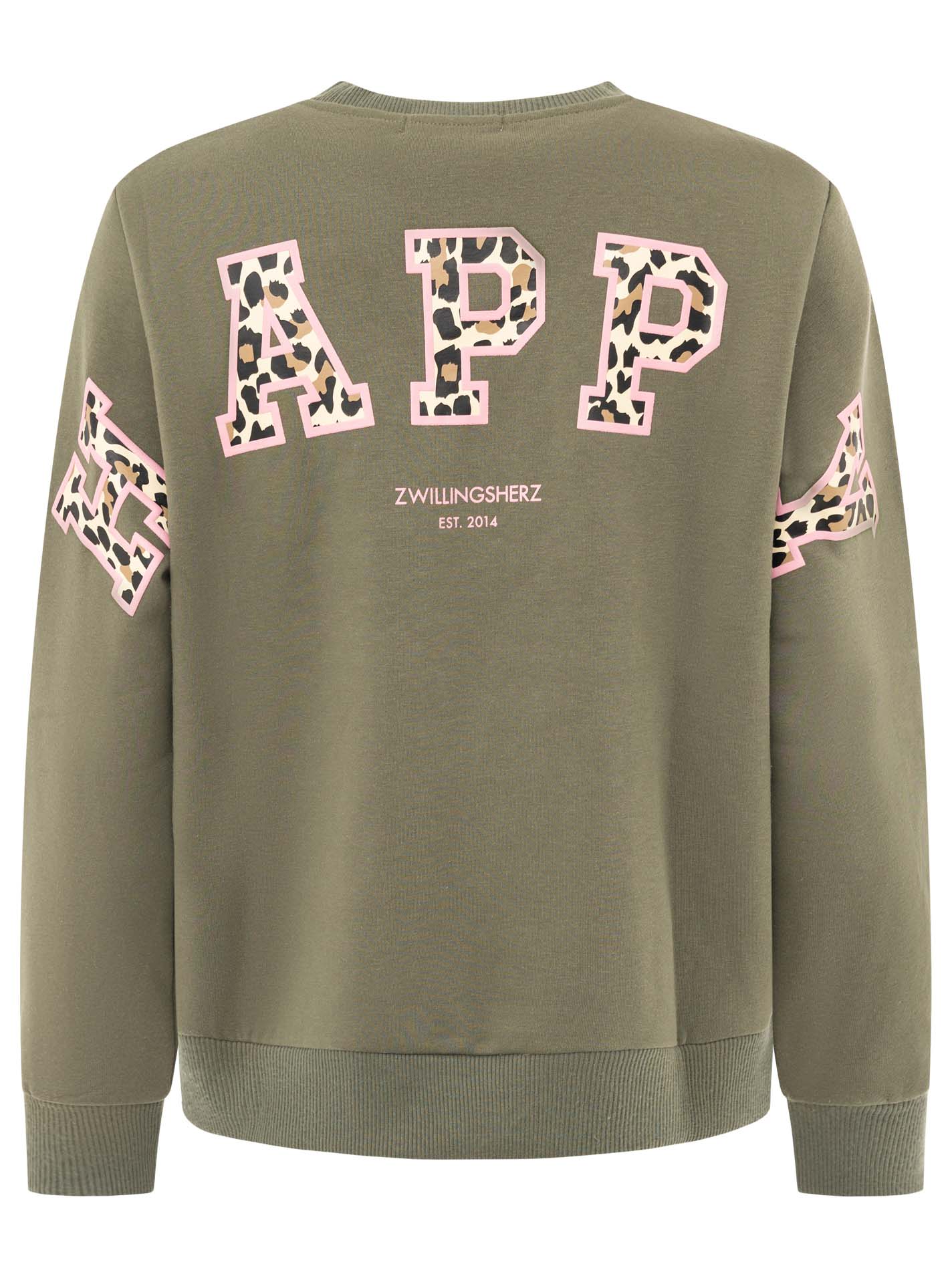Sweatshirt "Happy Leo Lettering"