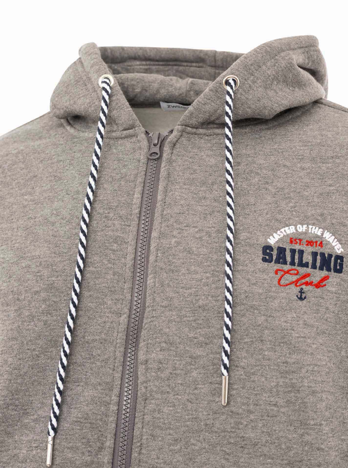 Herren Hoodiejacke "Sailing Club"