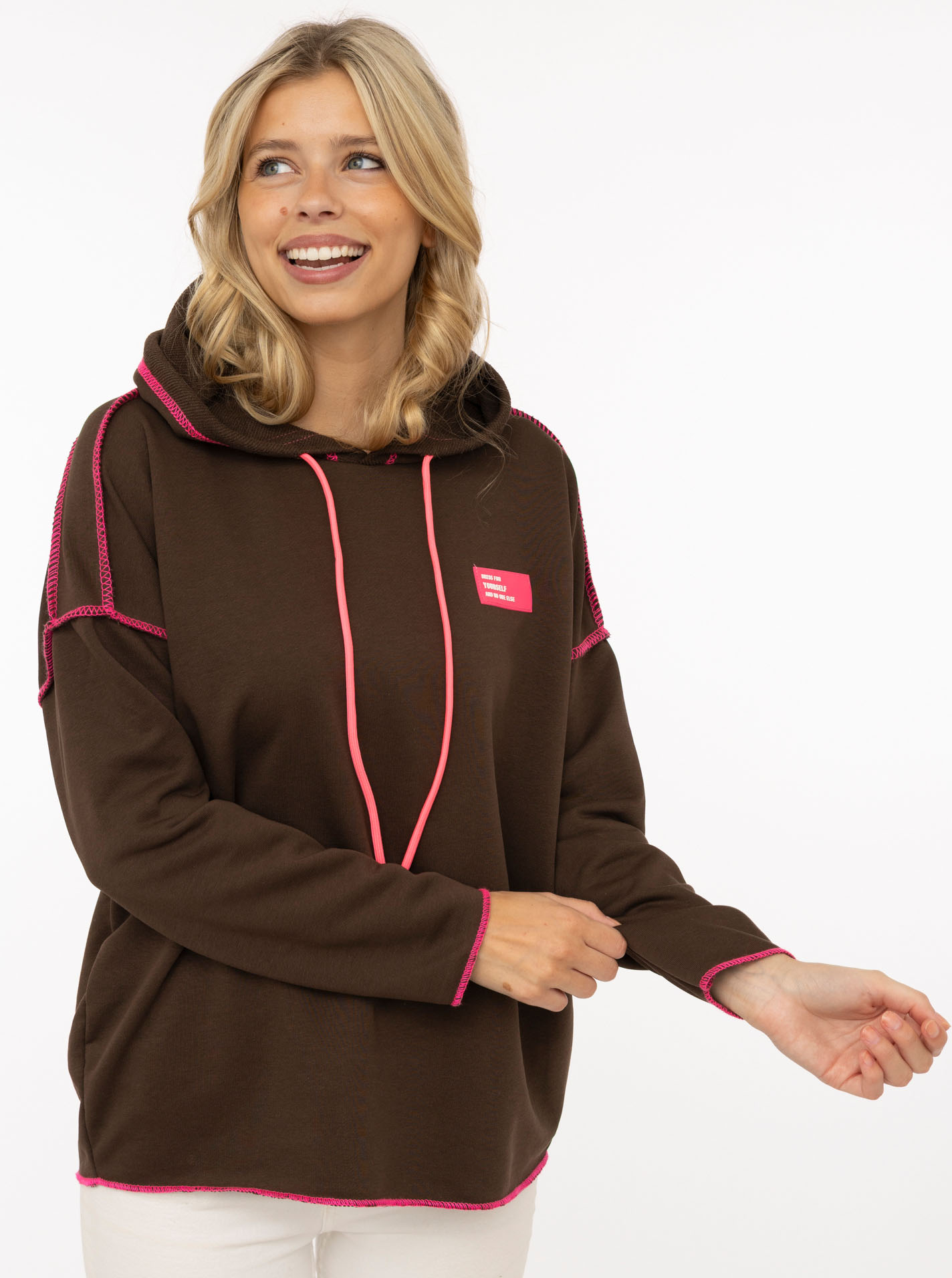 Hoodie BW "Neon Colors"