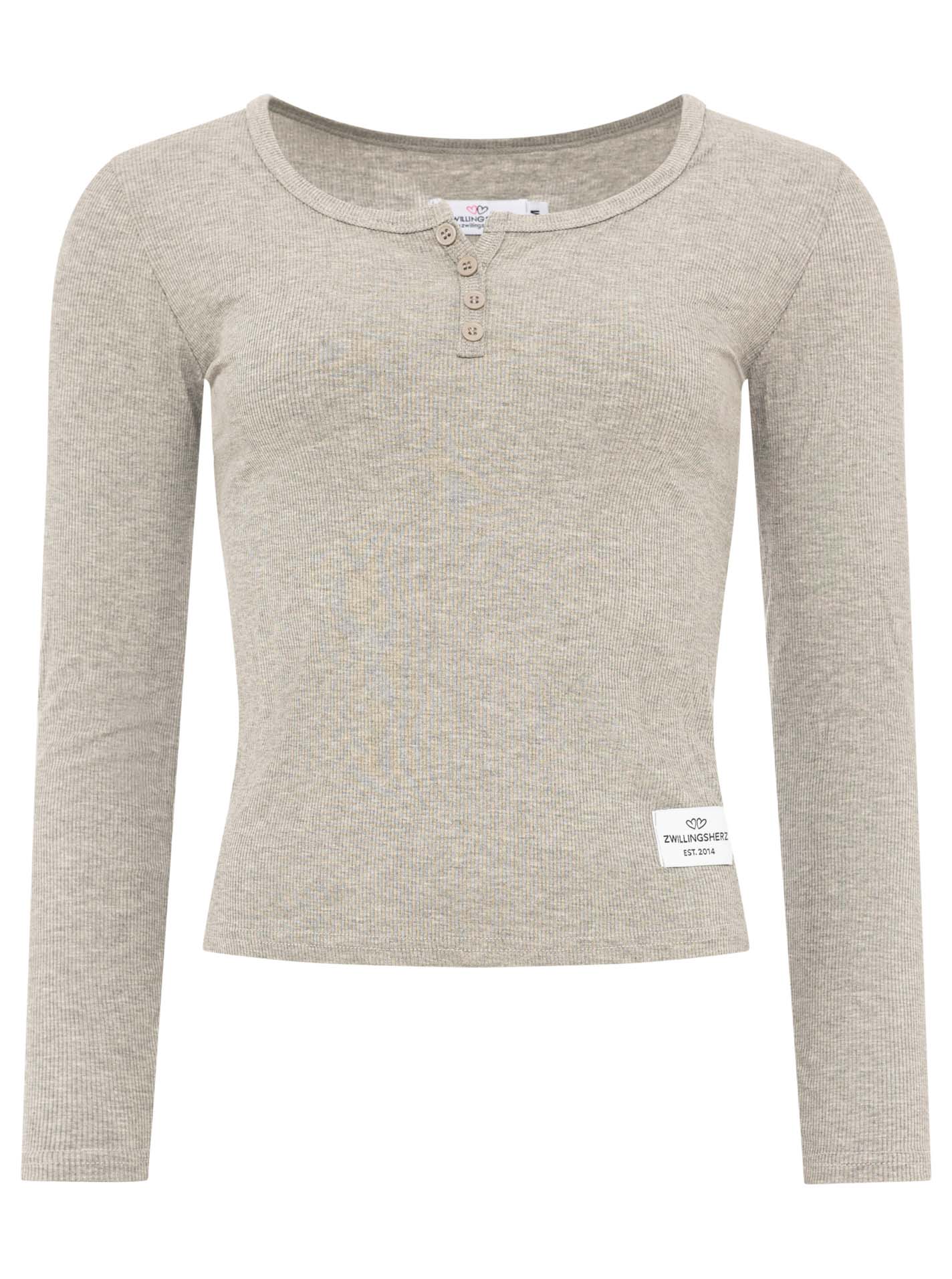 Langarm Shirt Lounge "ZH Uni & Rippe"