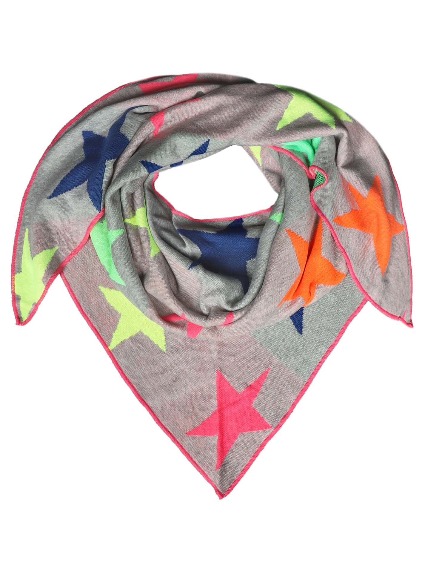 Dreieckstuch BW "Stars & Colors"