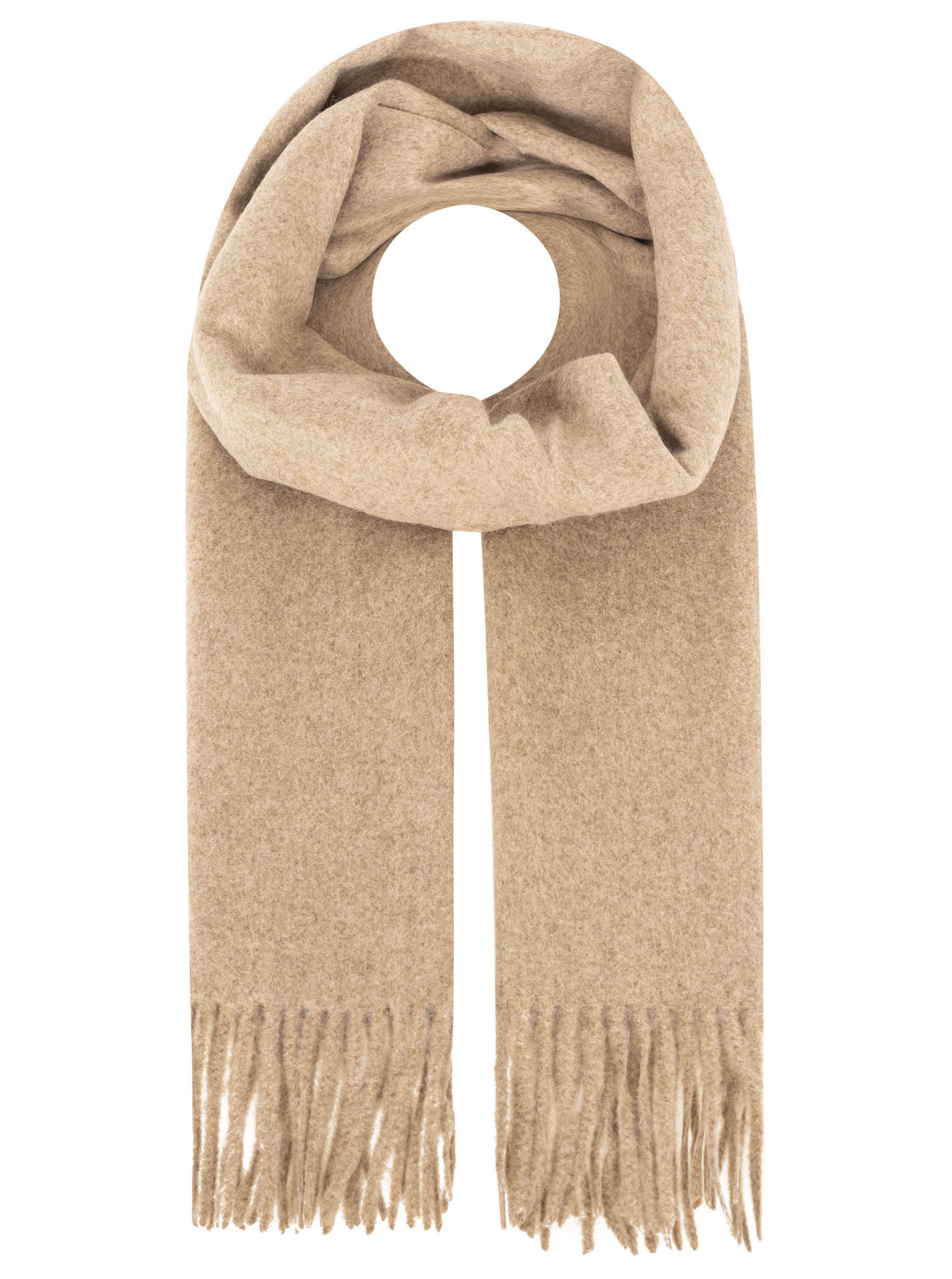 Herrenschal Wollmix "Uni"