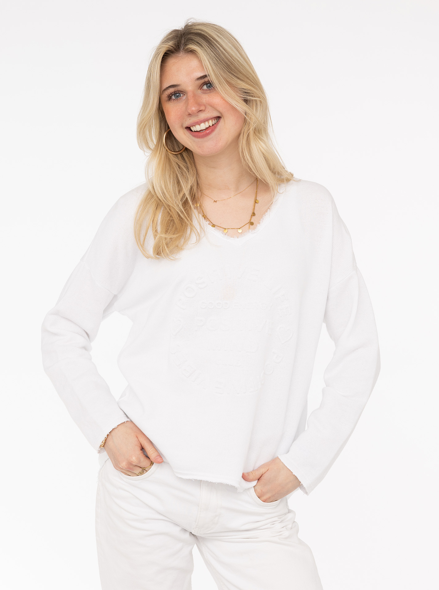 Sweatshirt BW "Positive Mind"