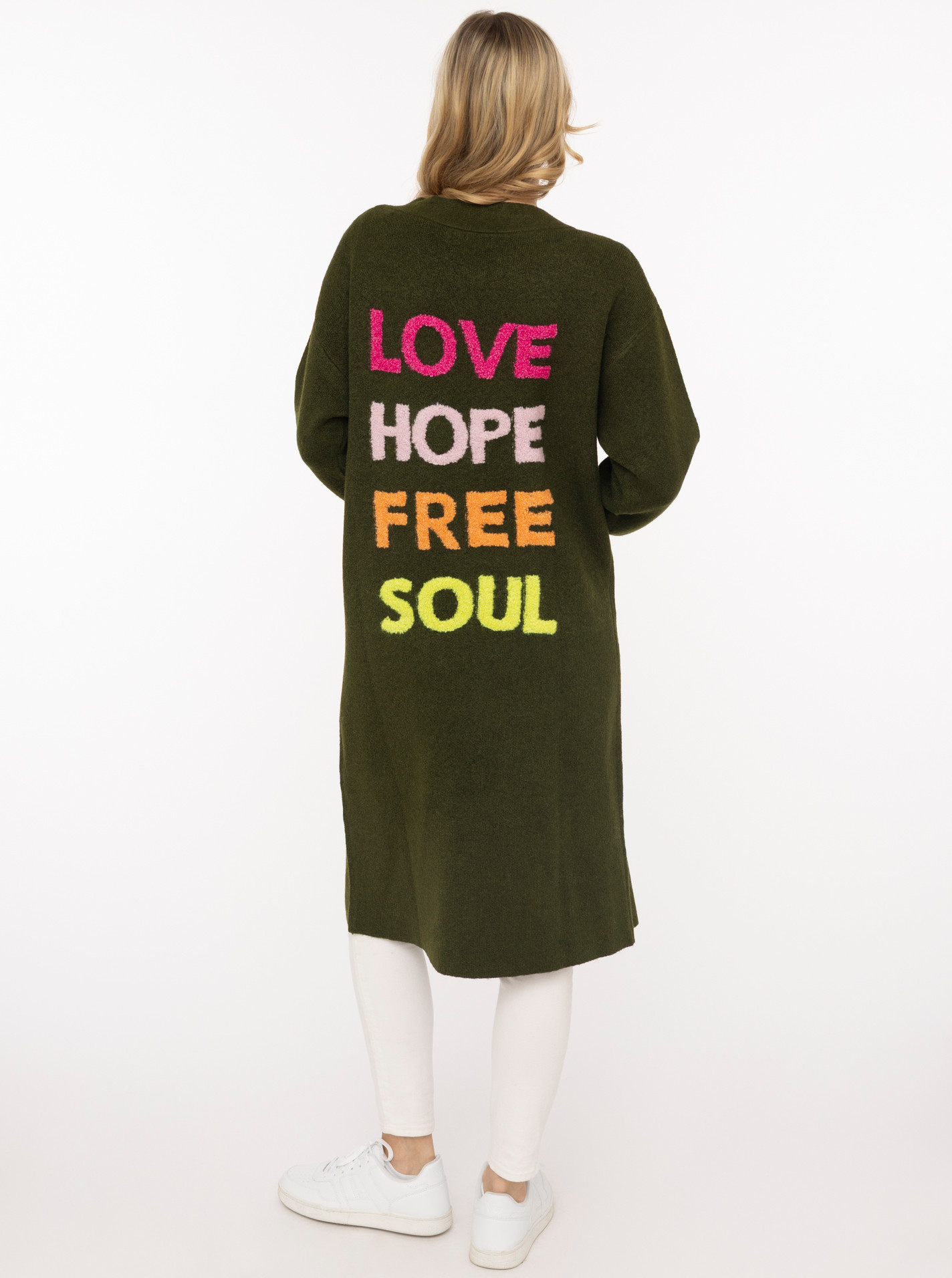 Long Cardigan "HOPE"