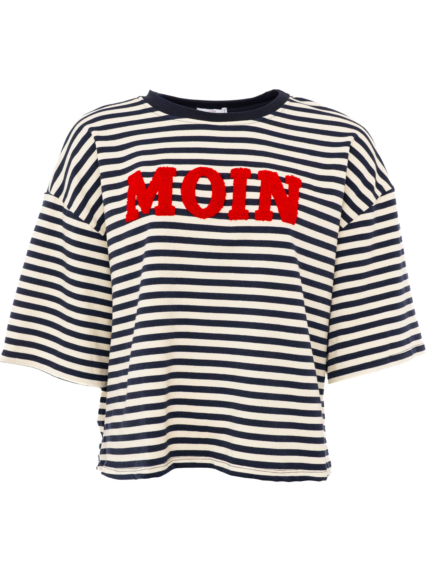 Oversize Shirt "MOIN Streifen"