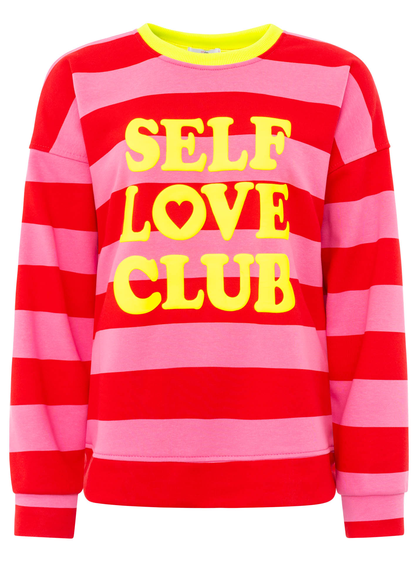 Pullover Sweat Rundhals "Self Love Club"