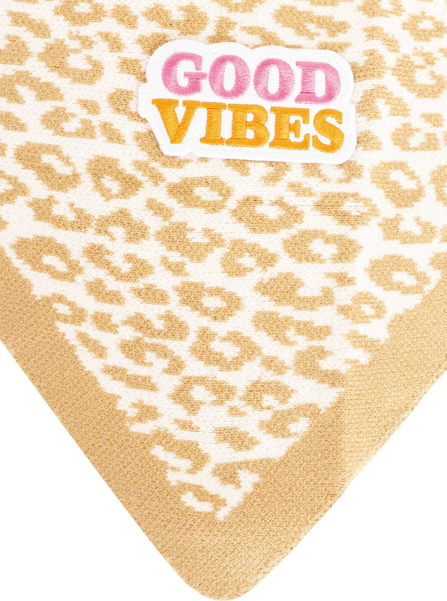 Dreieckstuch Viskose BW Mix "Leo Patch"