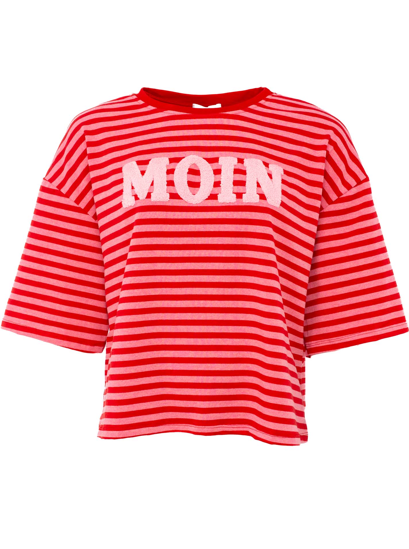 Oversize Shirt "MOIN Streifen"