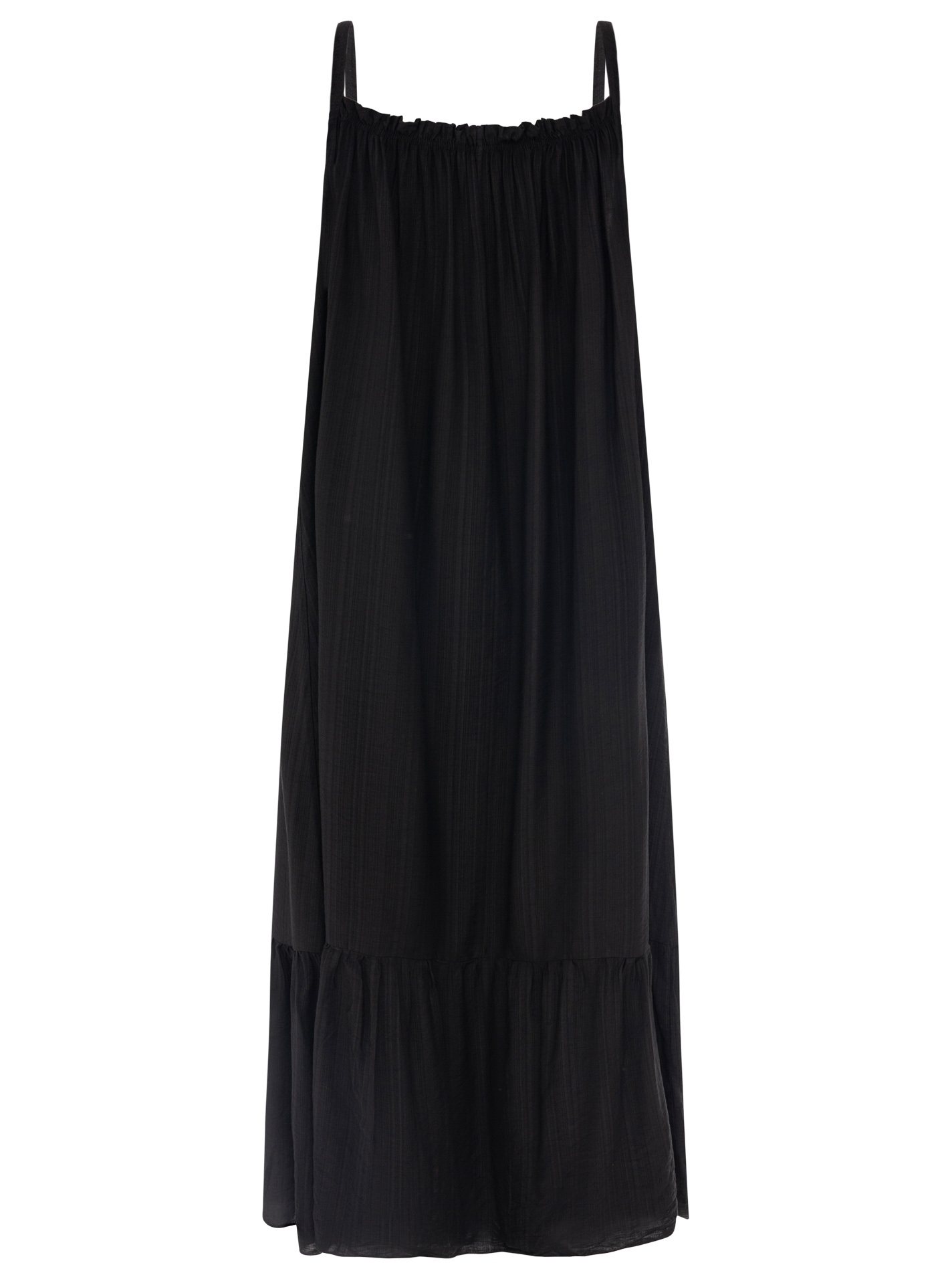 Spaghetti Kleid BW "Uni & Summer"