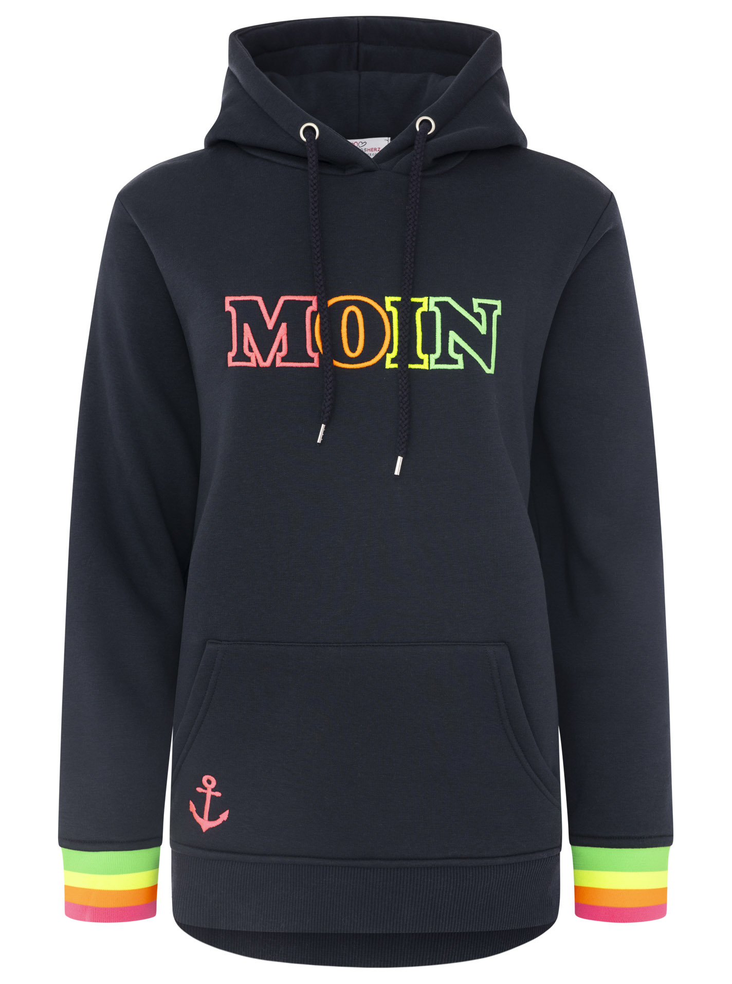 Hoodie "Colourful Moin"