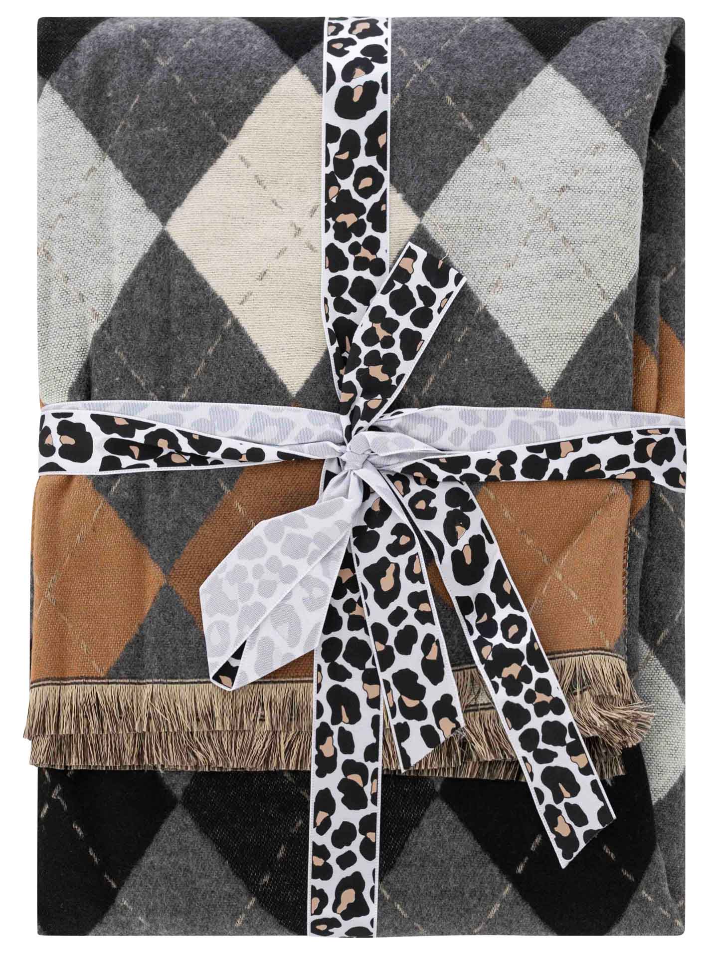 Geschenkbox Mütze & Schals "Argyle"