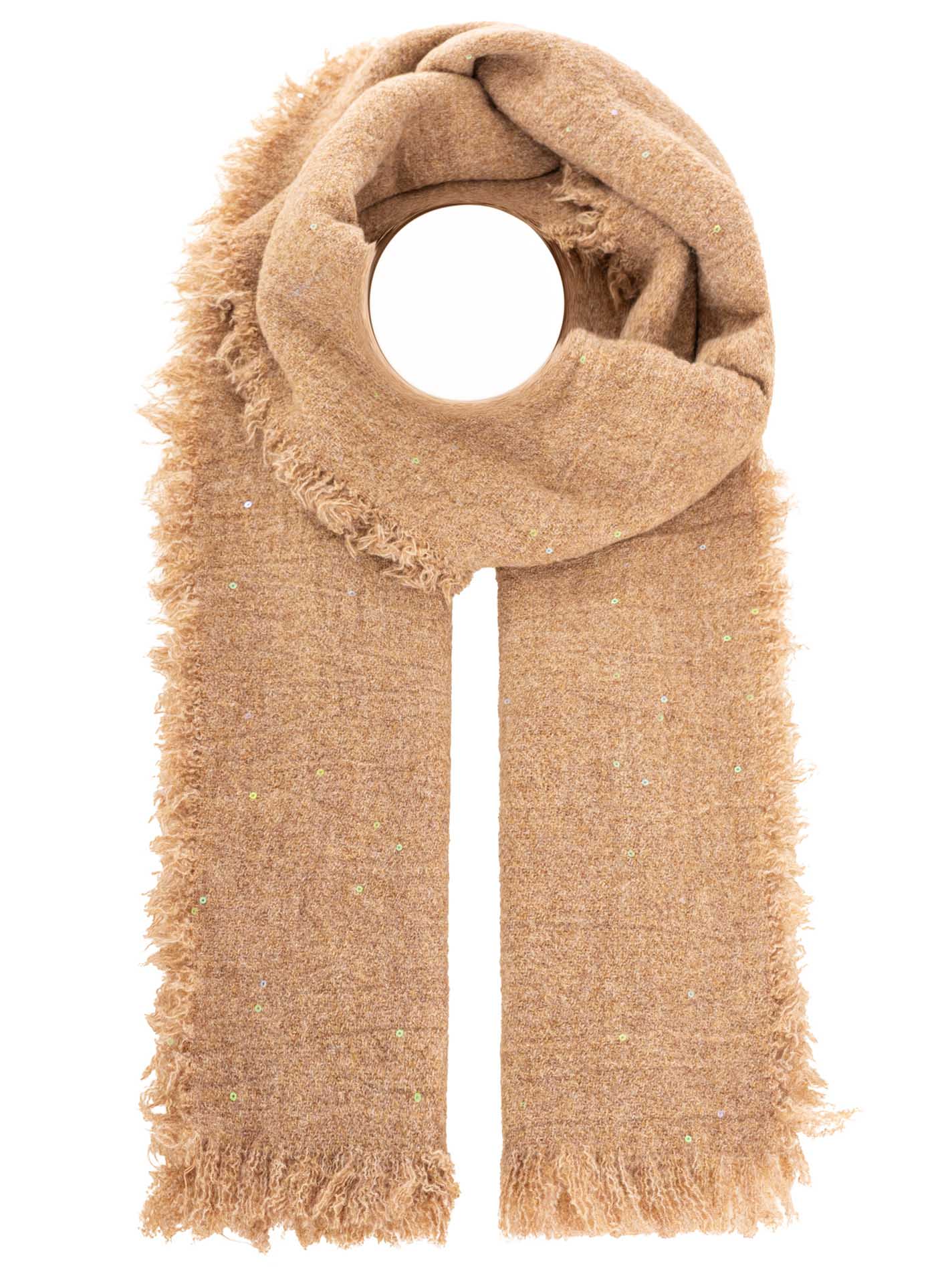 Kuschelschal Fransen "Glitzer"