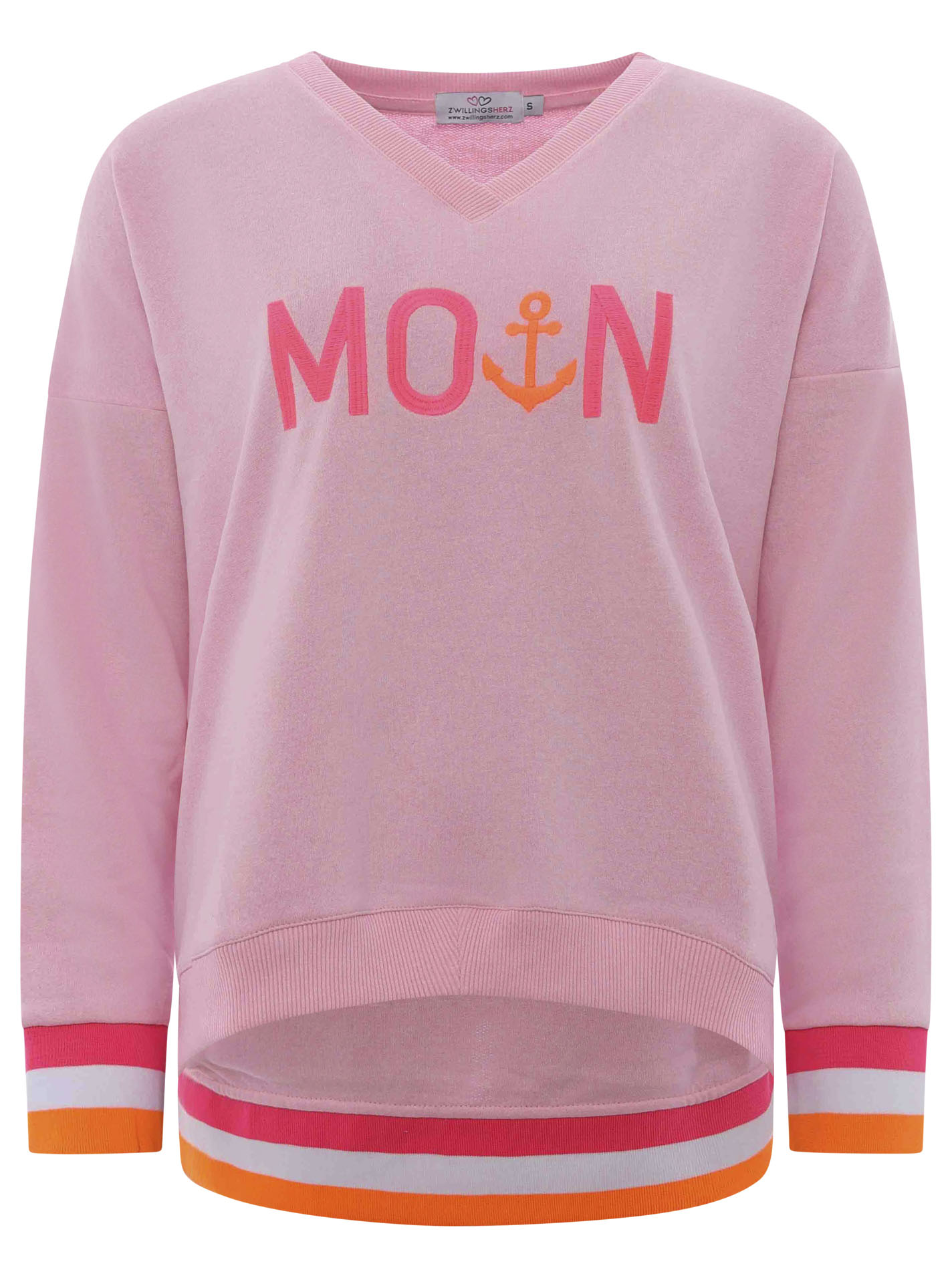 Sweat Pullover V-Neck "MoinZH"