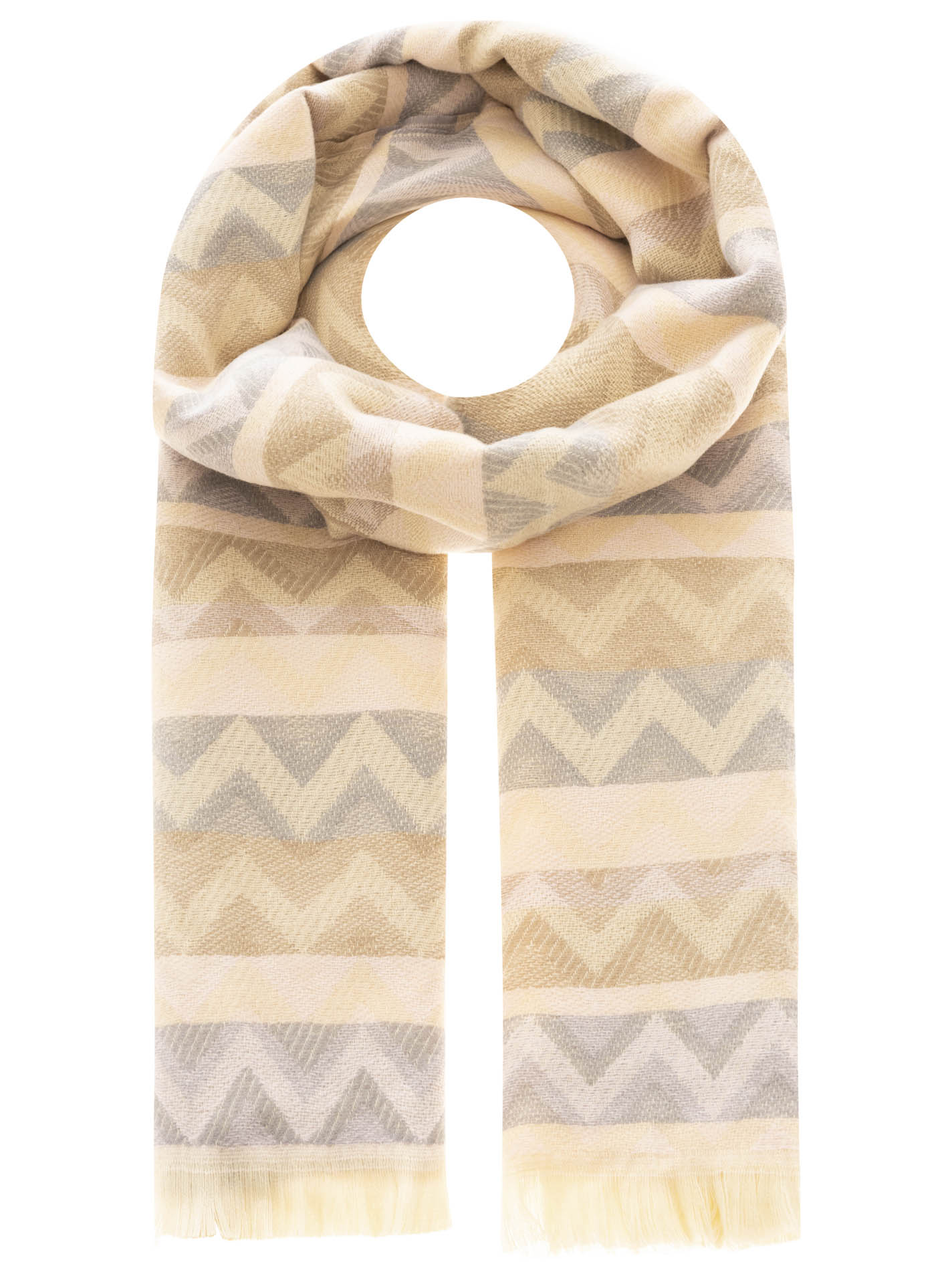 Winterschal "ZickZack Streifen"