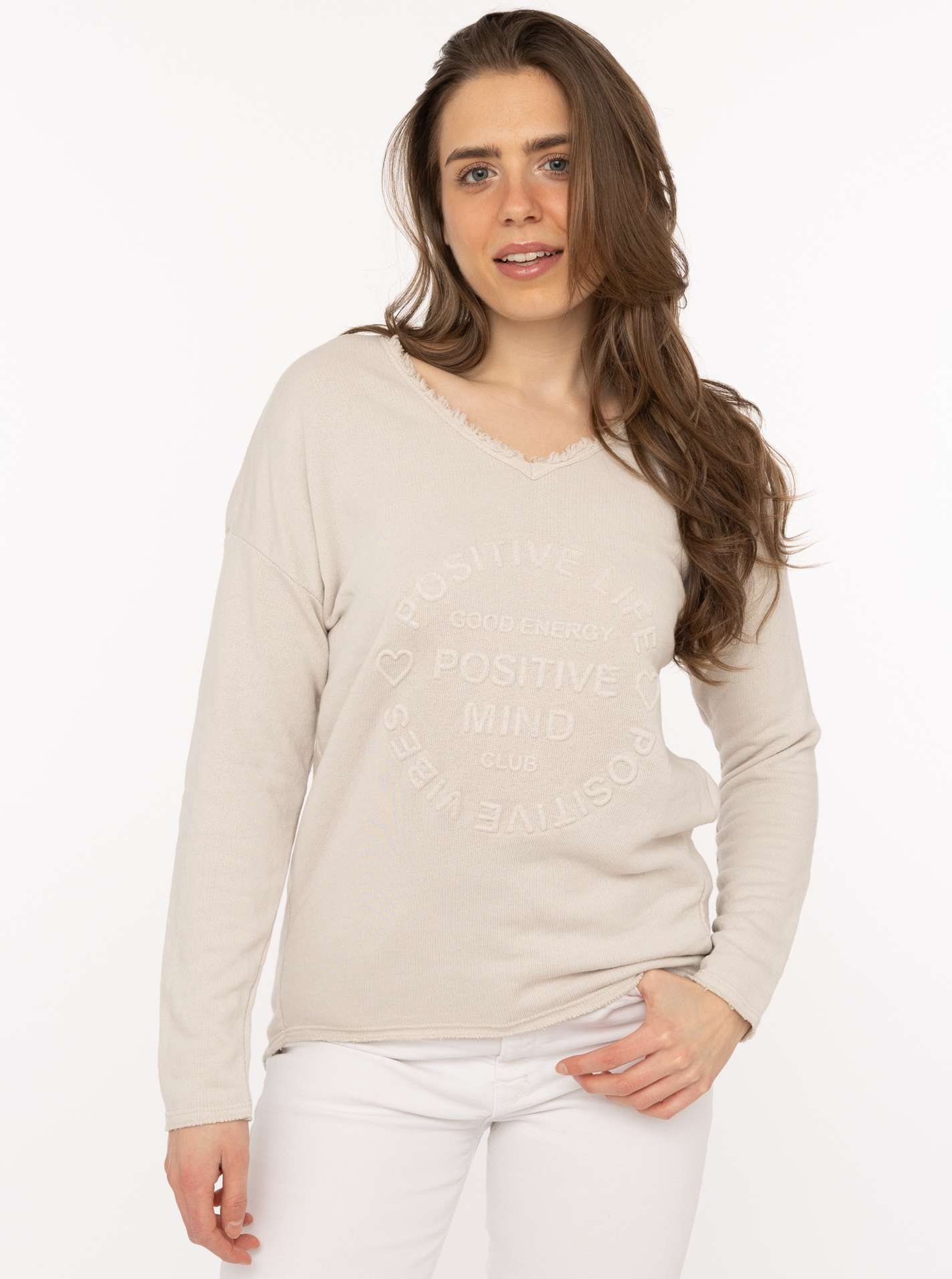Sweatshirt BW "Positive Mind"