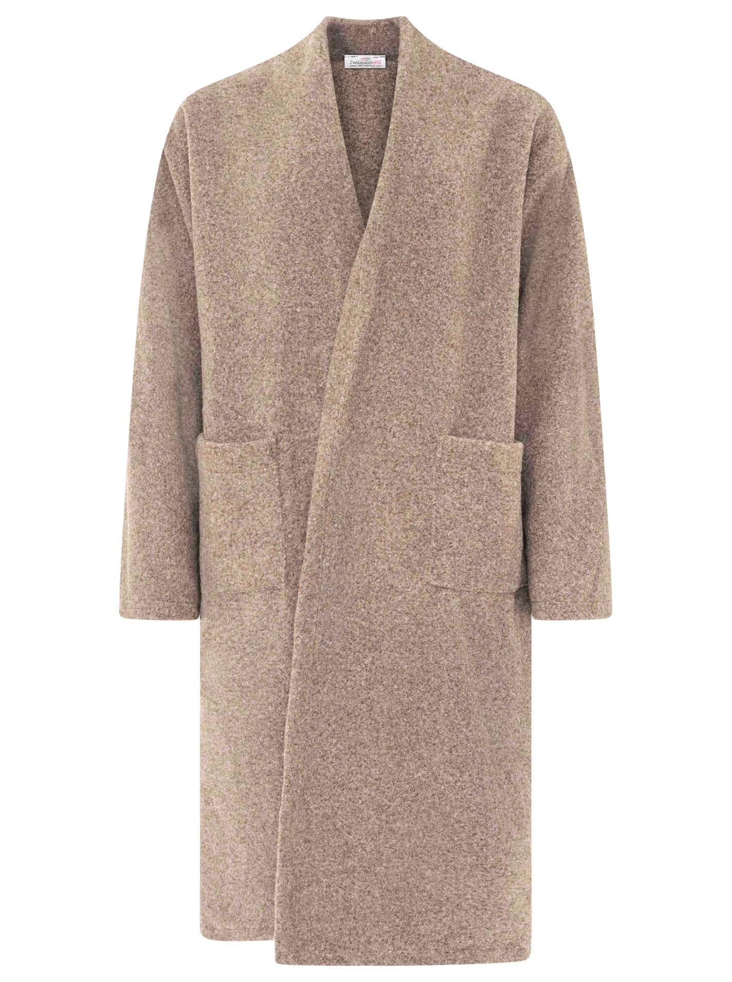 Oversize Schalkragen Mantel "Uni & Soft"