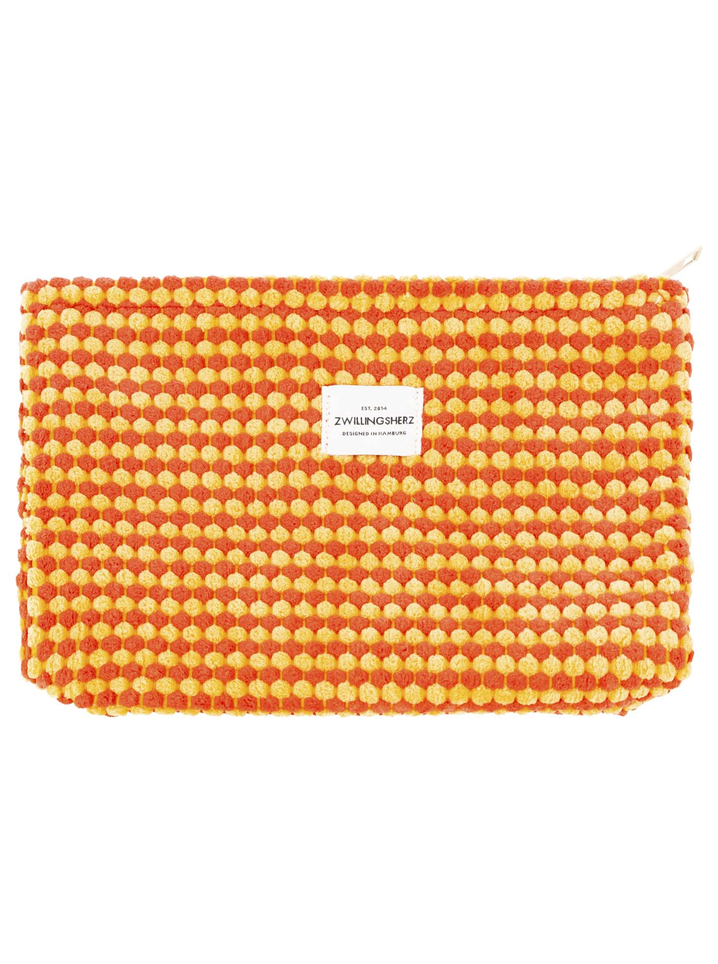 Kosmetik Pouch "flauschige Punkte"