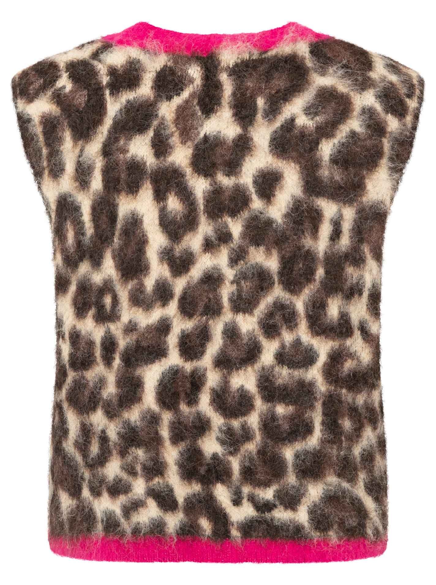 Strickweste "LEO ZH Patch"
