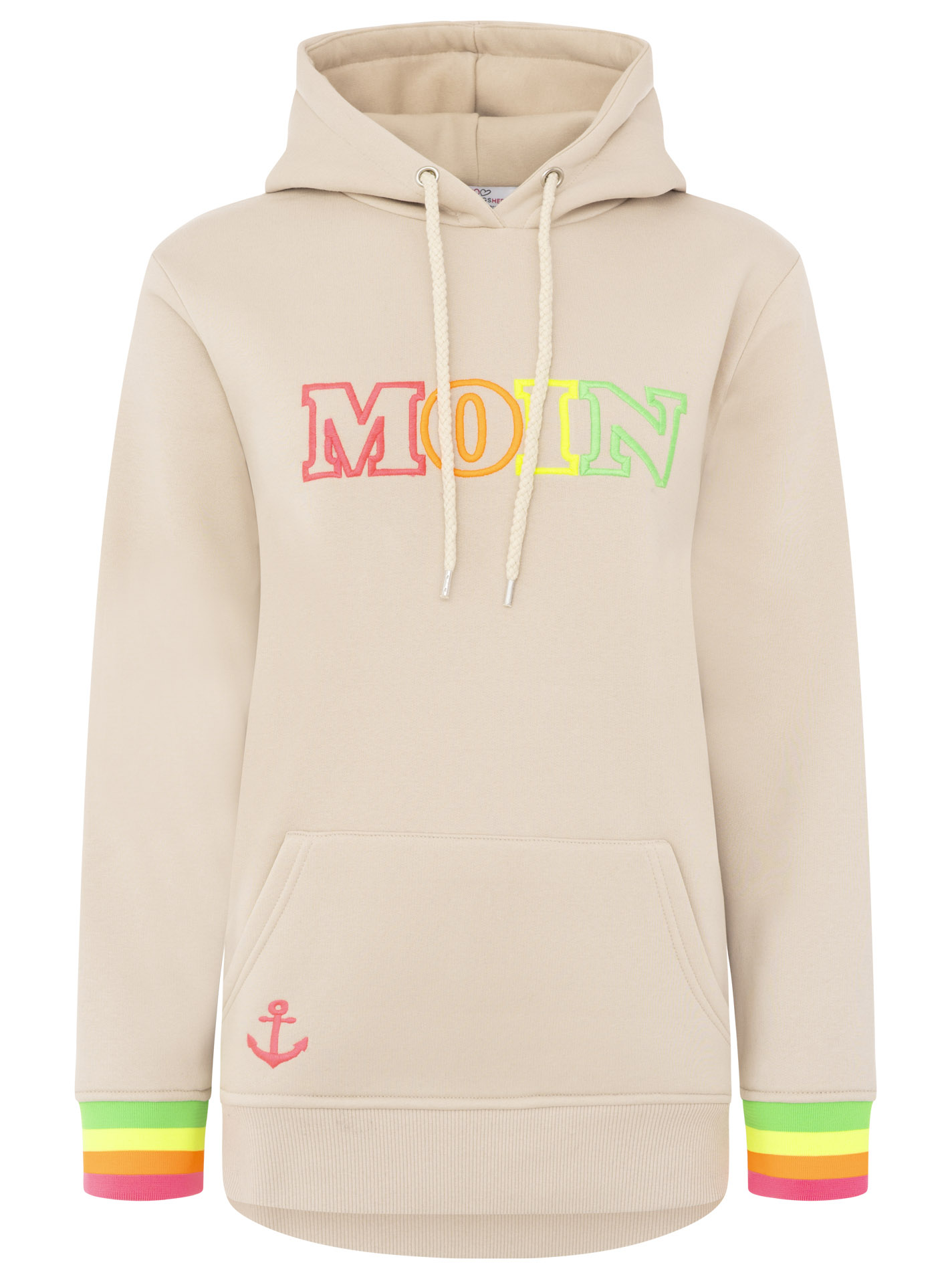 Hoodie "Colourful Moin"