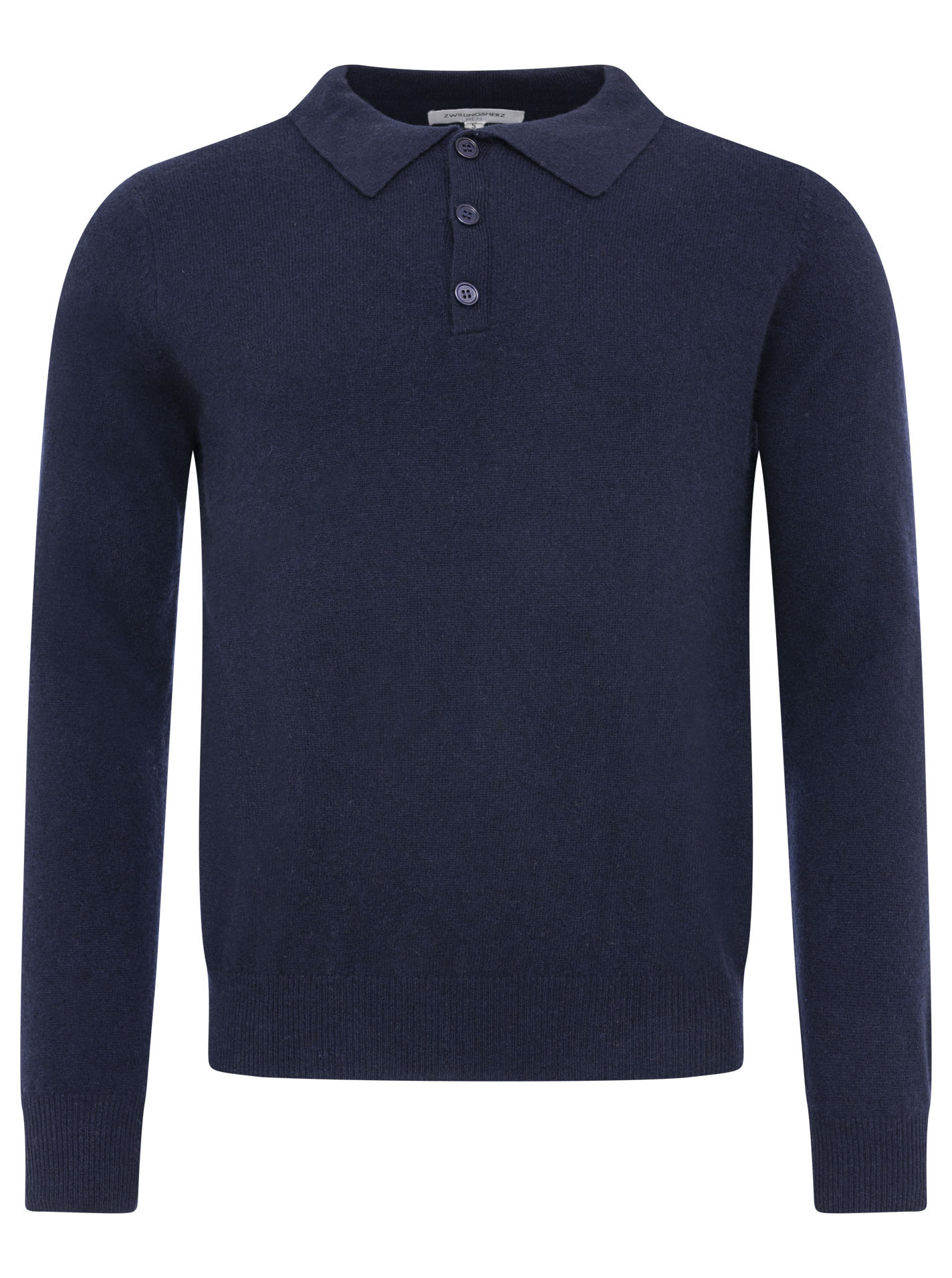 100% Cashmere Herren Poloshirt