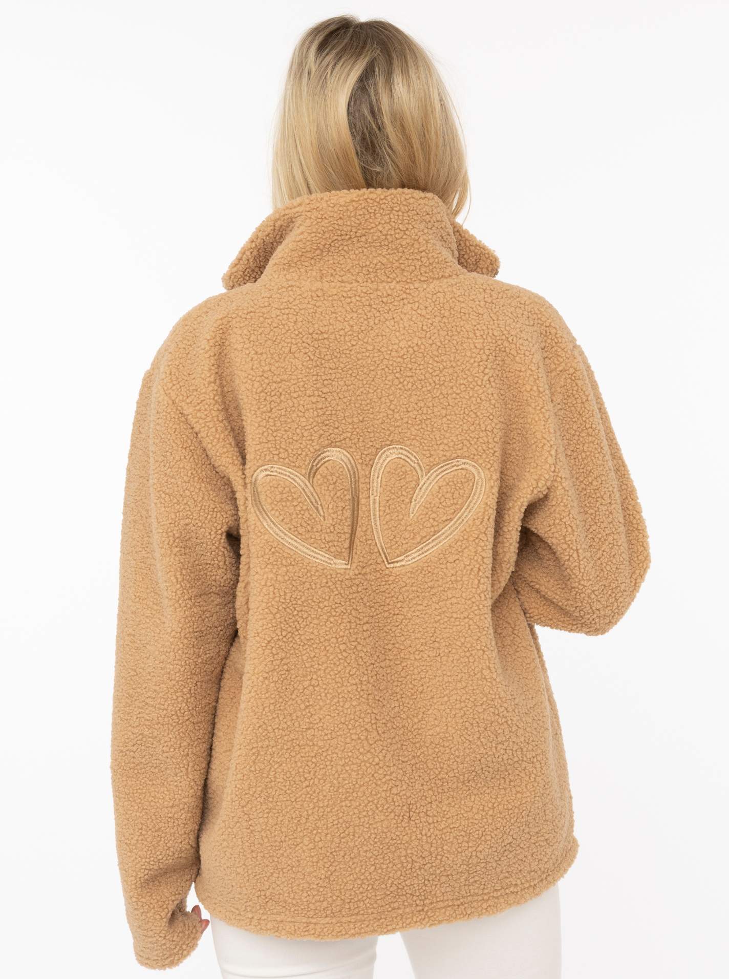 Teddy Zip Jacke "ZH Stick"