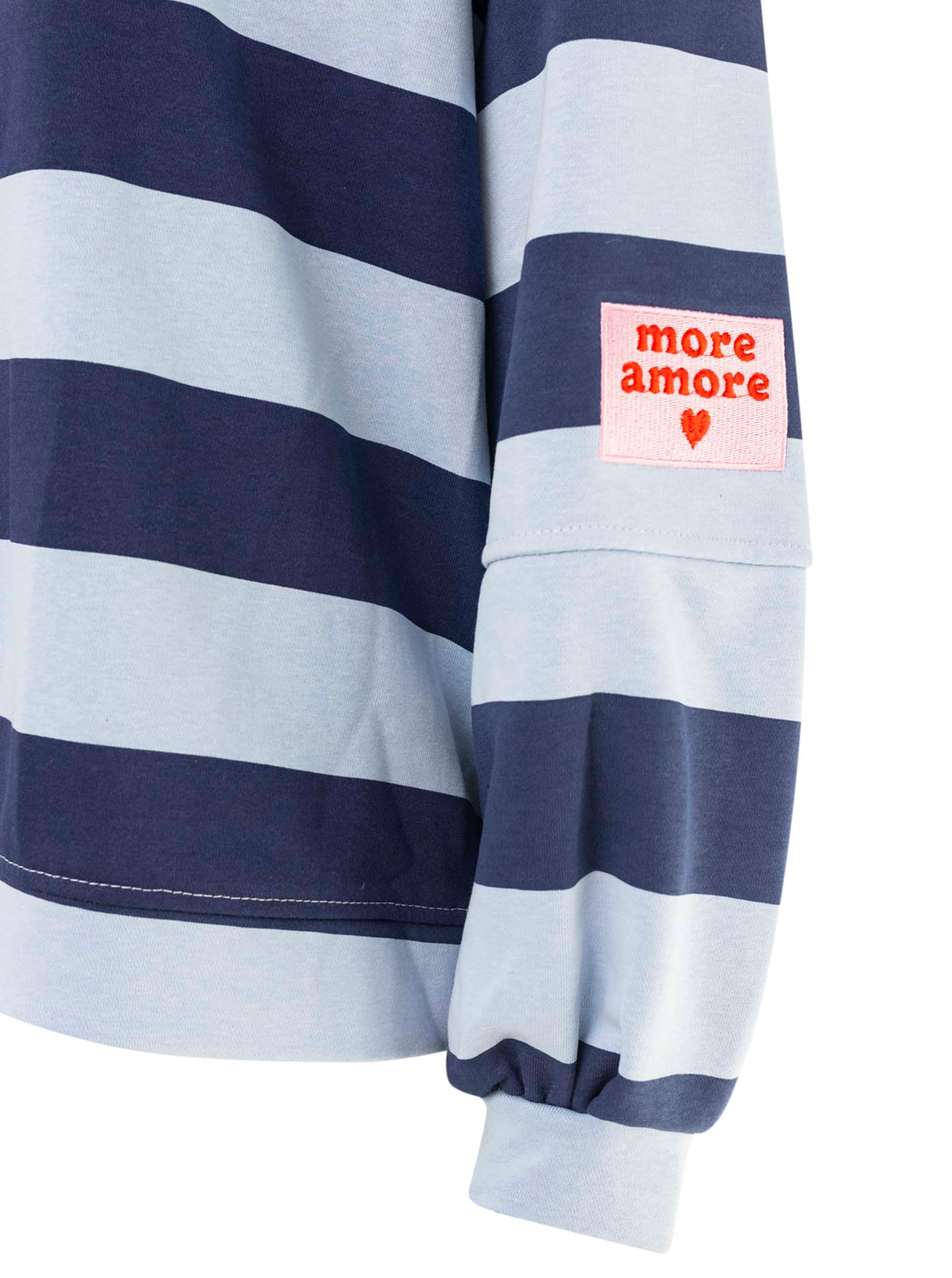 Oversize Sweatshirt "Herbststreifen"