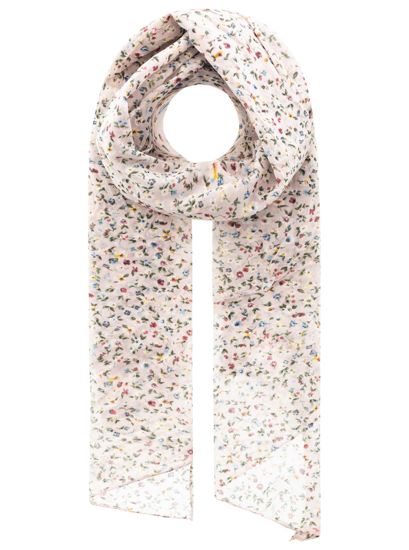 ARTKK67a4a1672e0003971 Schal BW/Seide "Kleine Blüten"